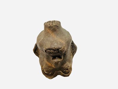 Clint Alderman Bear Paw Mini Face Jug. Mint condition. A rare piece by Clint Alderman with his 