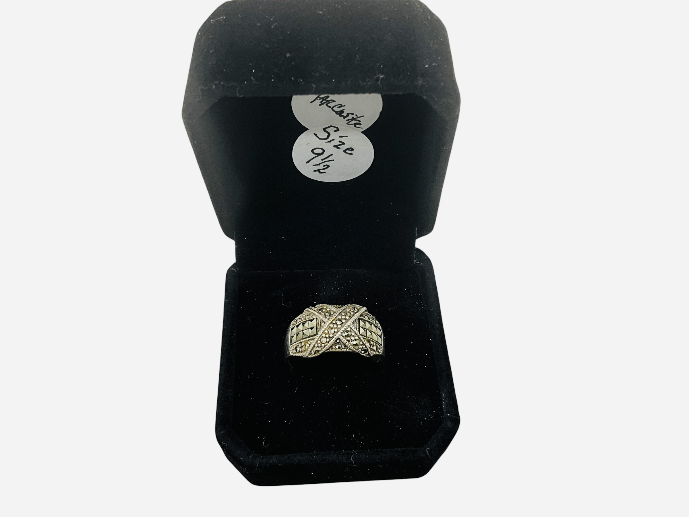 Sterling Silver Marcasite Ring
