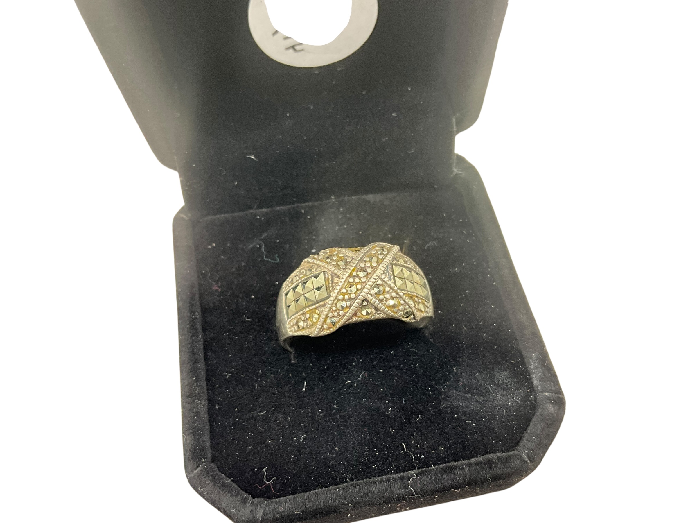 Sterling Silver Marcasite Ring