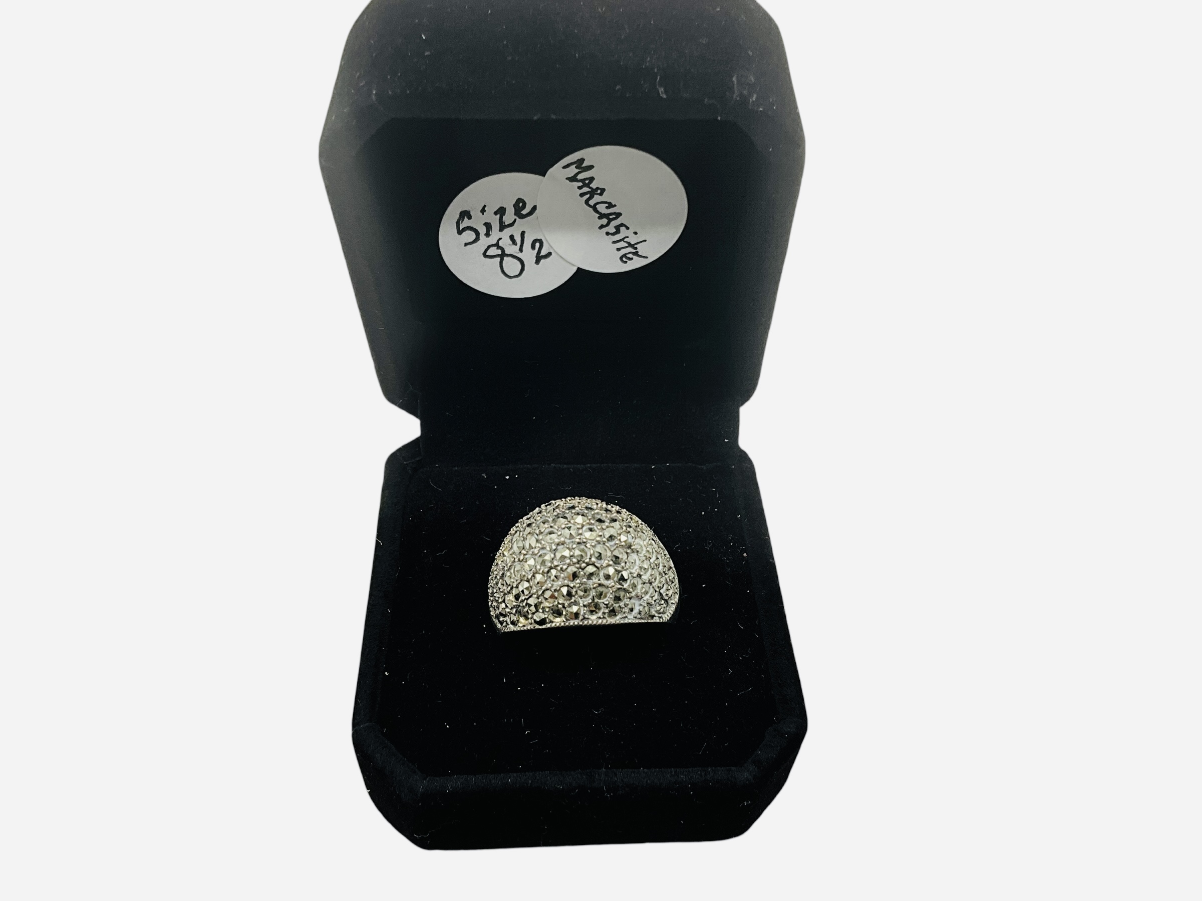 Sterling Silver Marcasite Ring