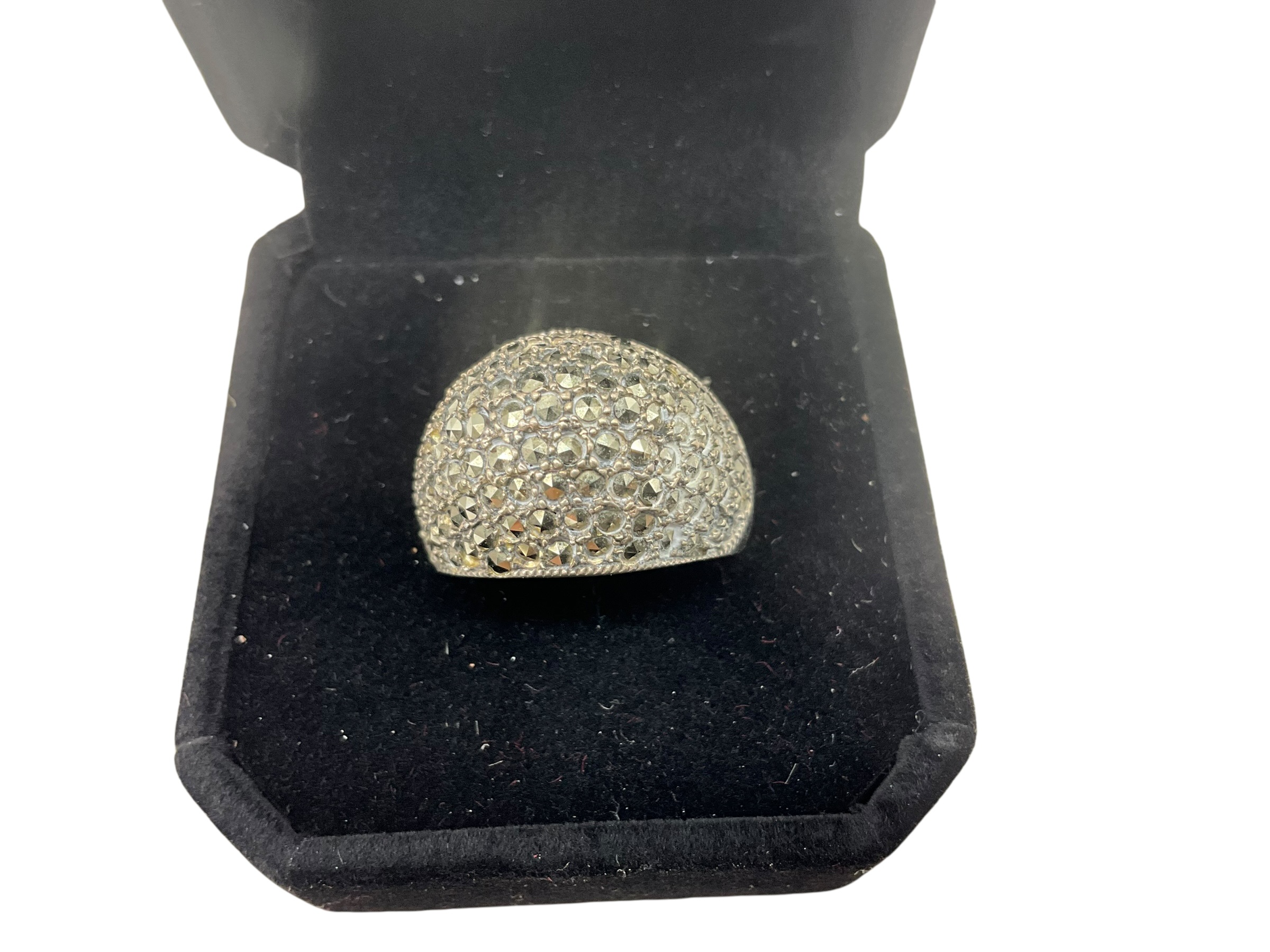 Sterling Silver Marcasite Ring