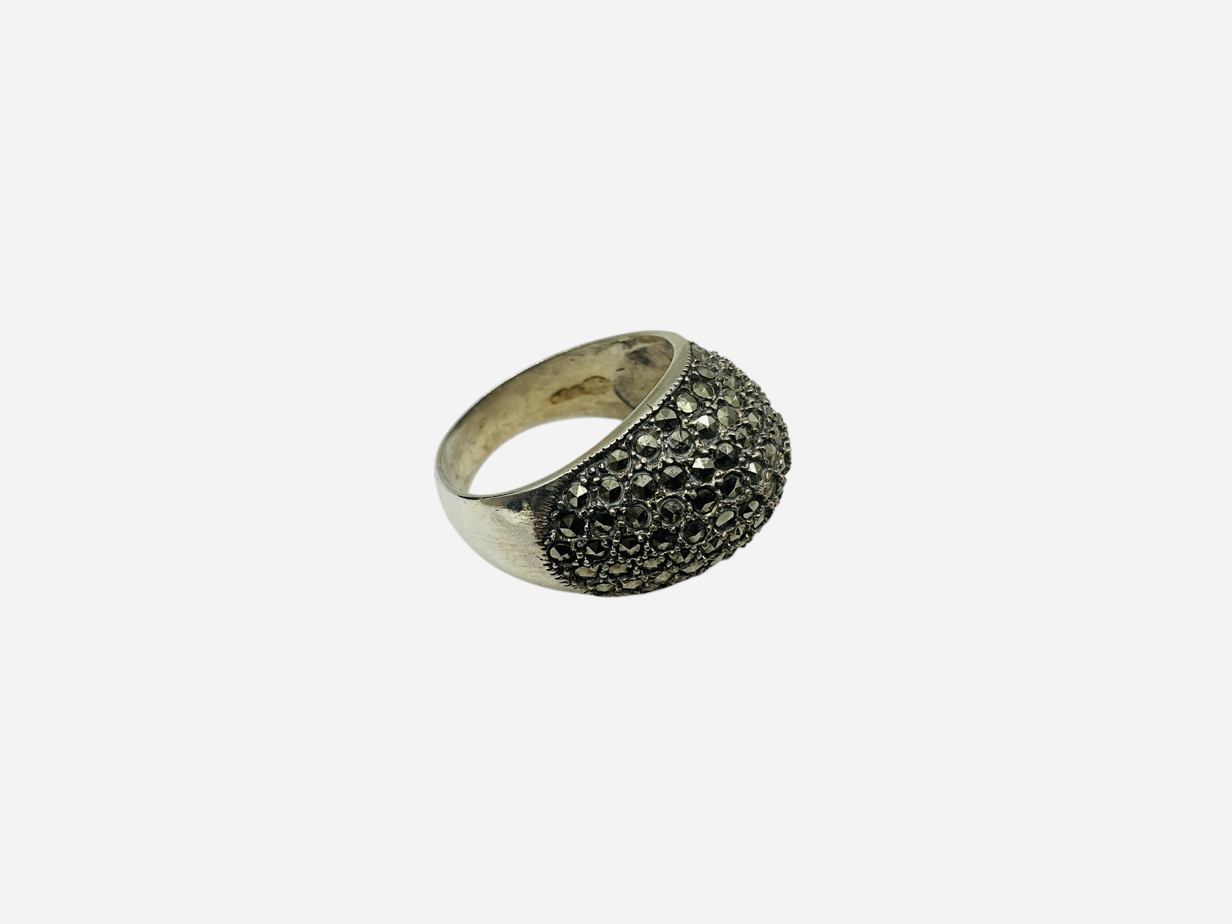 Sterling Silver Marcasite Ring
