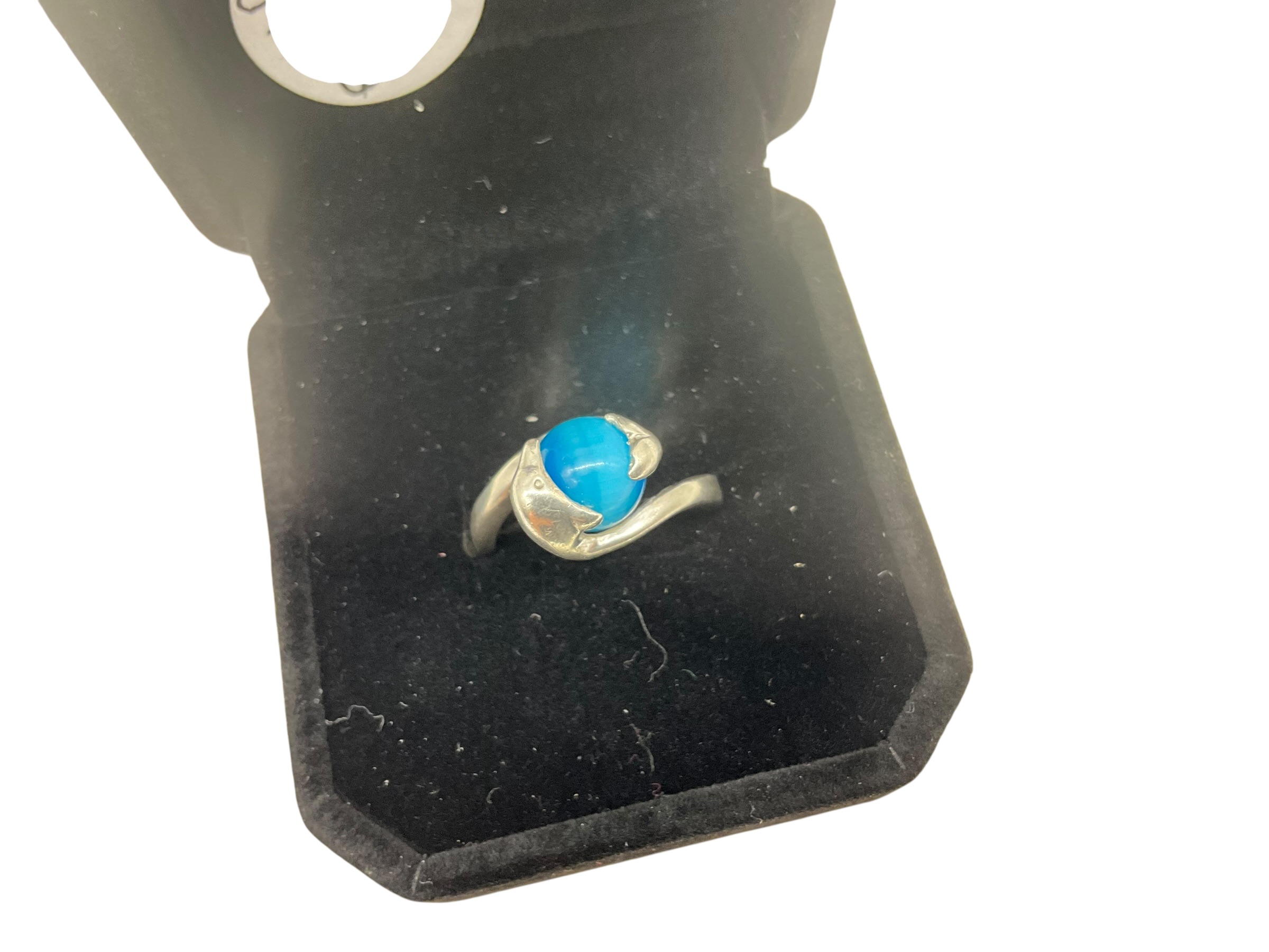 Sterling Silver Dolphin Ring