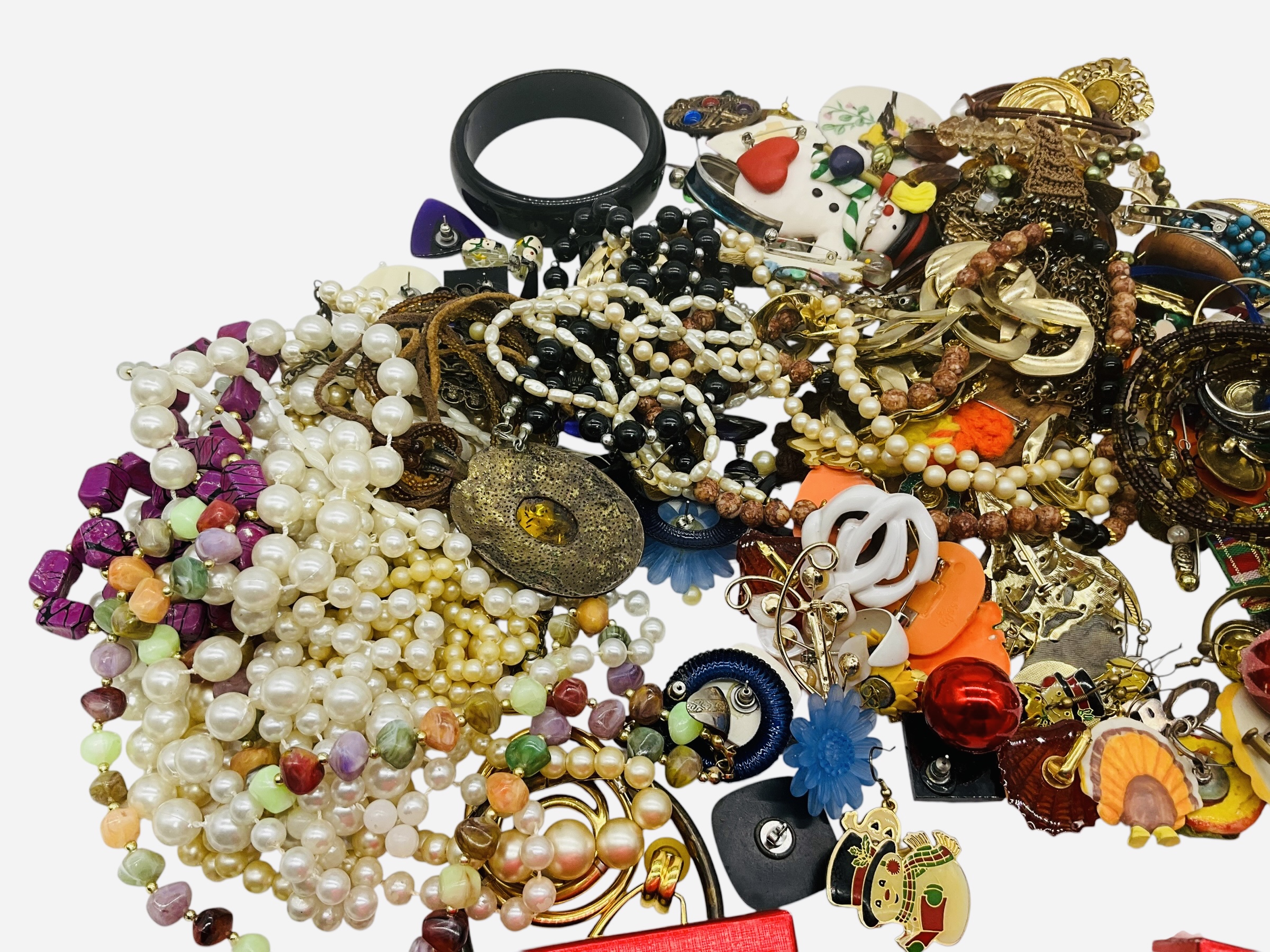 Lot Of Jewelry Earrings Beads Monet Misc