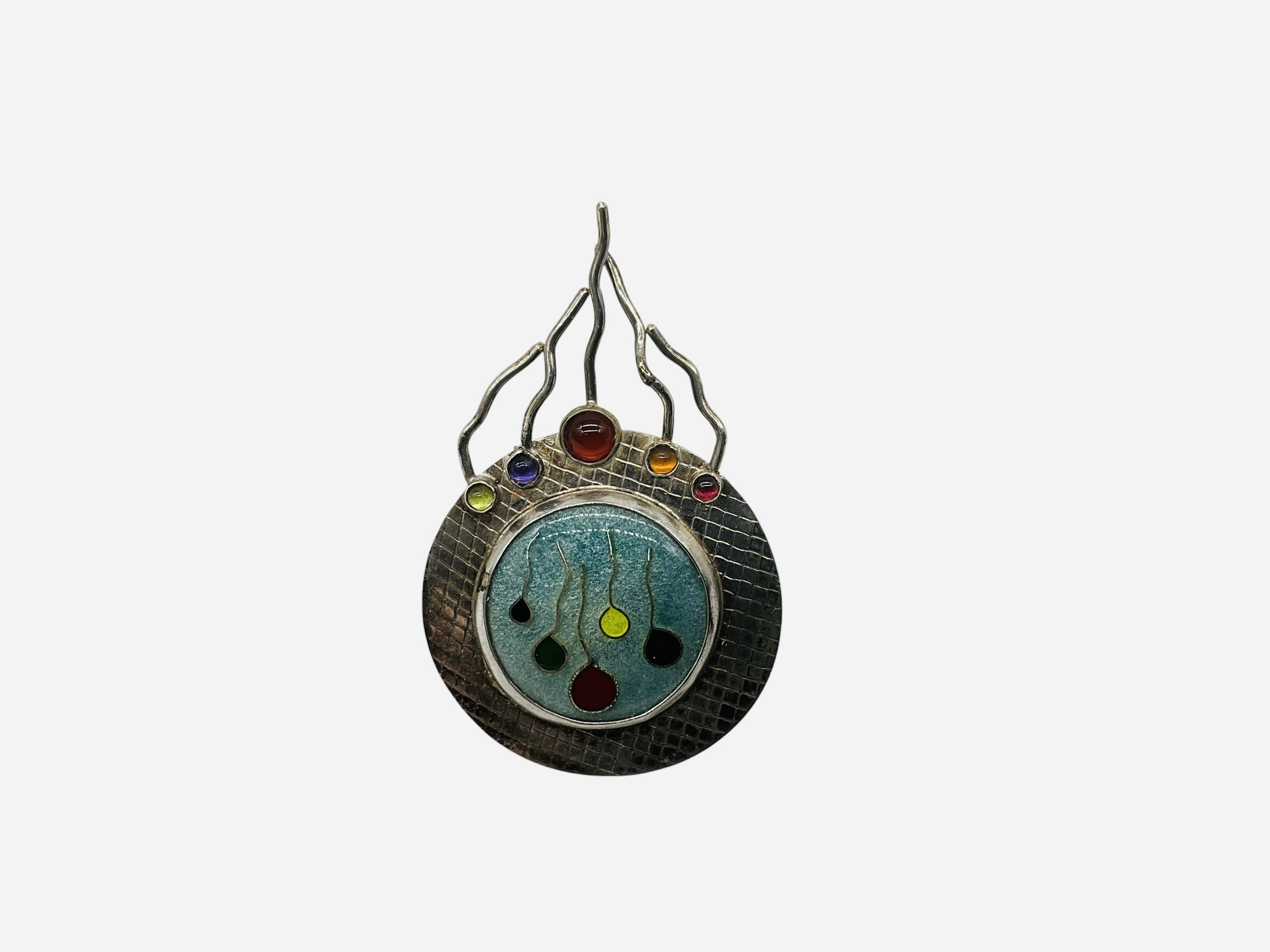Sterling Silver Balloon Brooch by Freda