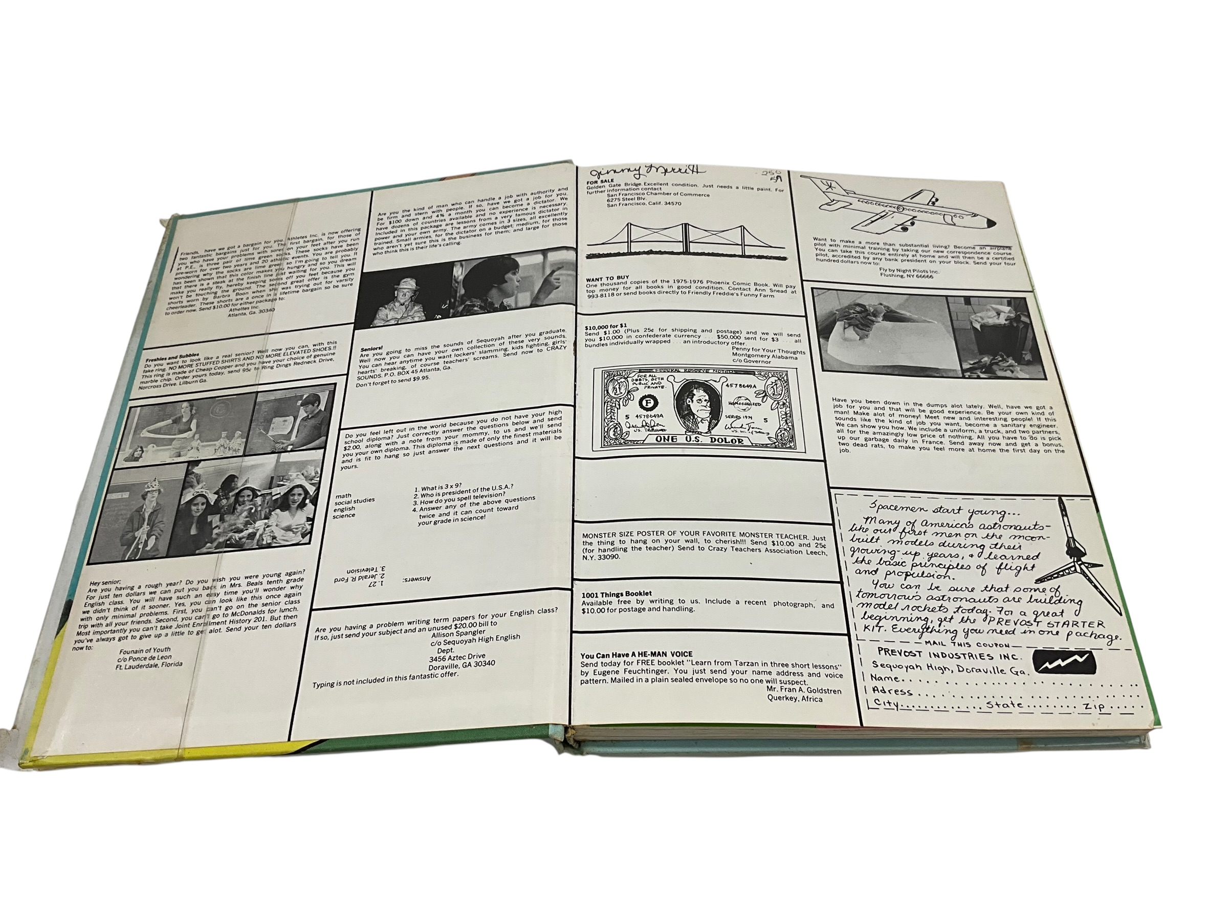 1976 Sequoyah High School Doraville Georgia Yearbook