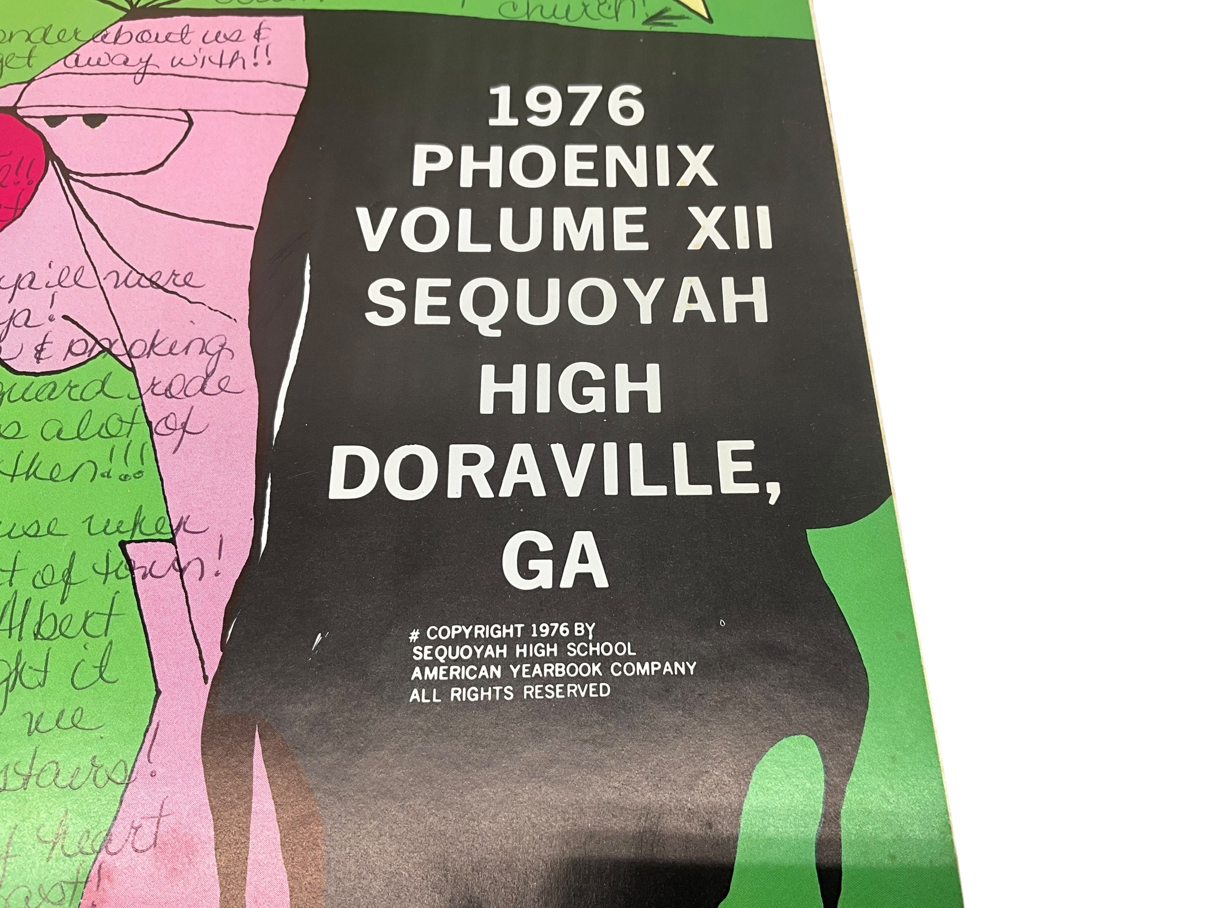 1976 Sequoyah High School Doraville Georgia Yearbook