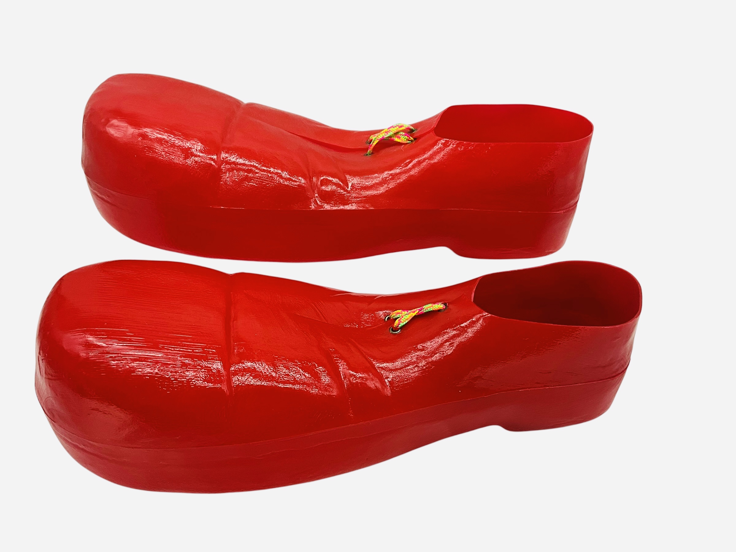 Vintage Rubie's Red Clown Shoes