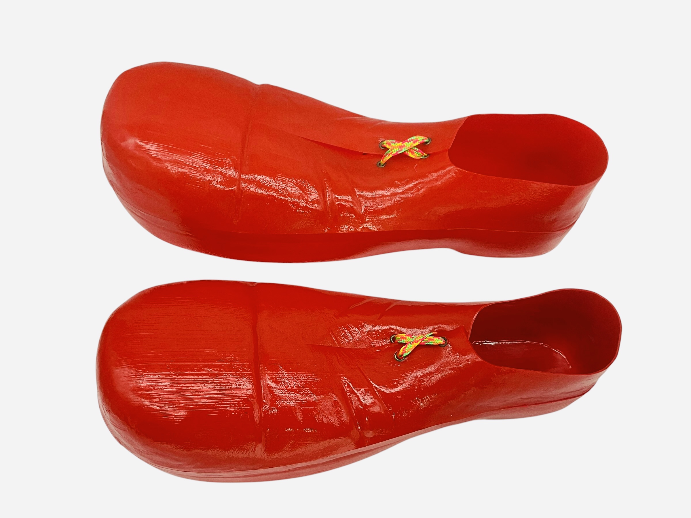 Vintage Rubie's Red Clown Shoes