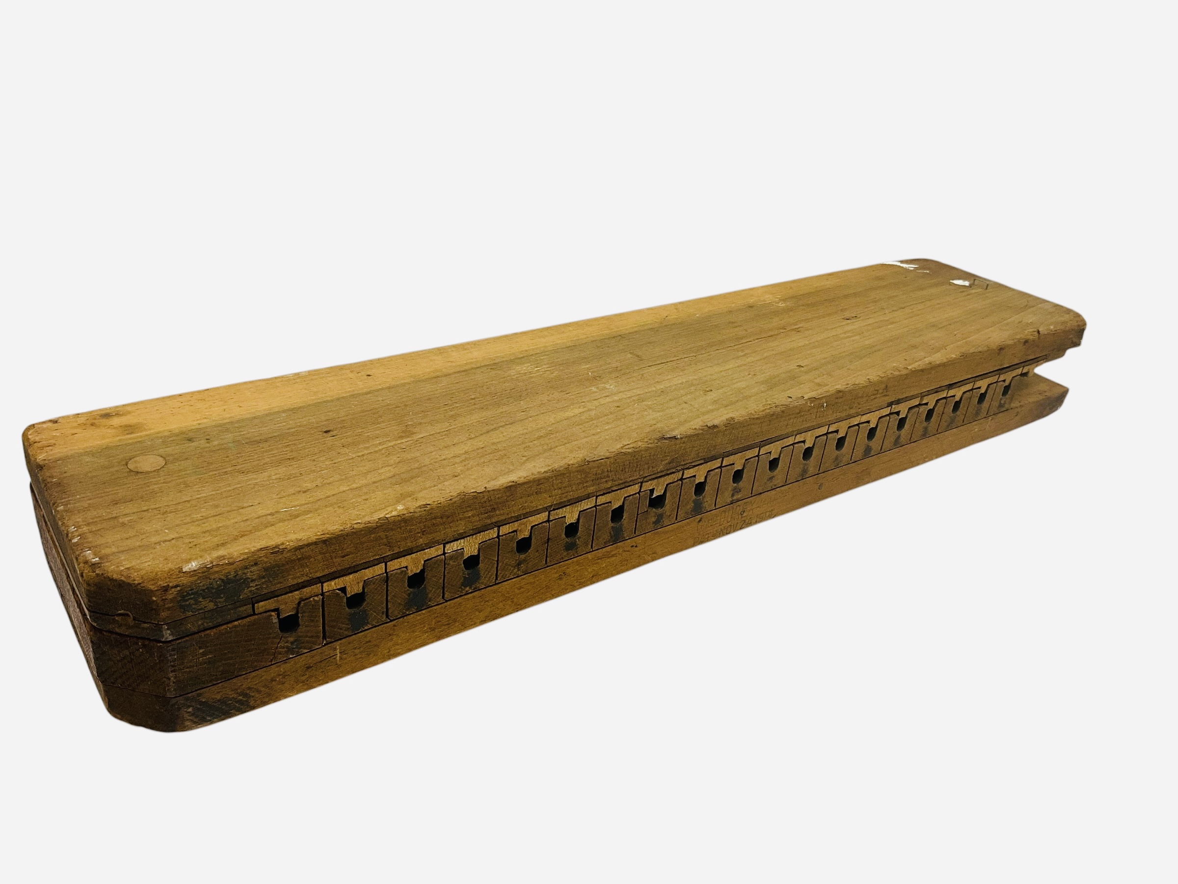 Vintage Durex Wooden Cigar Mold