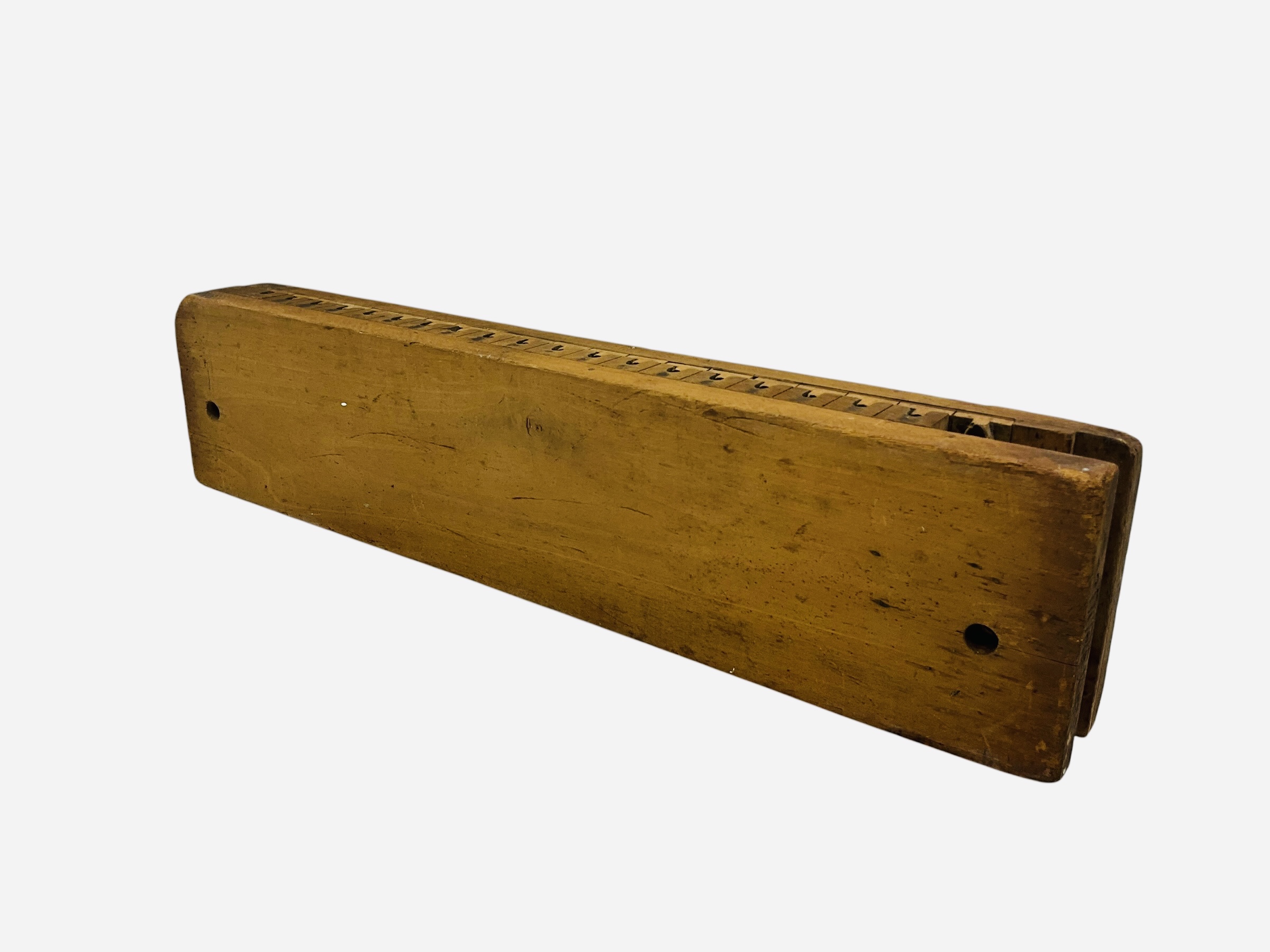 Vintage Durex Wooden Cigar Mold