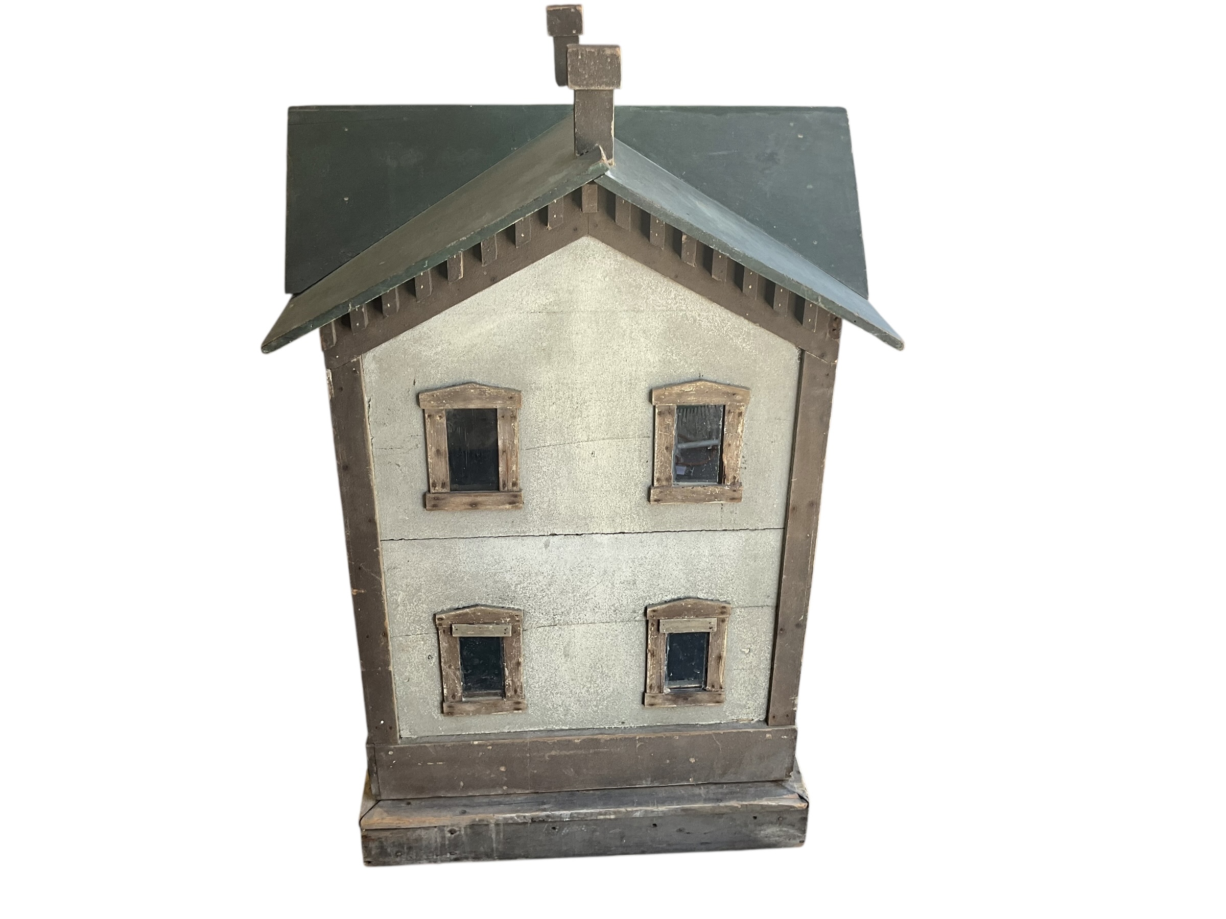 Exceedingly Rare Hand Made Primitive Doll House