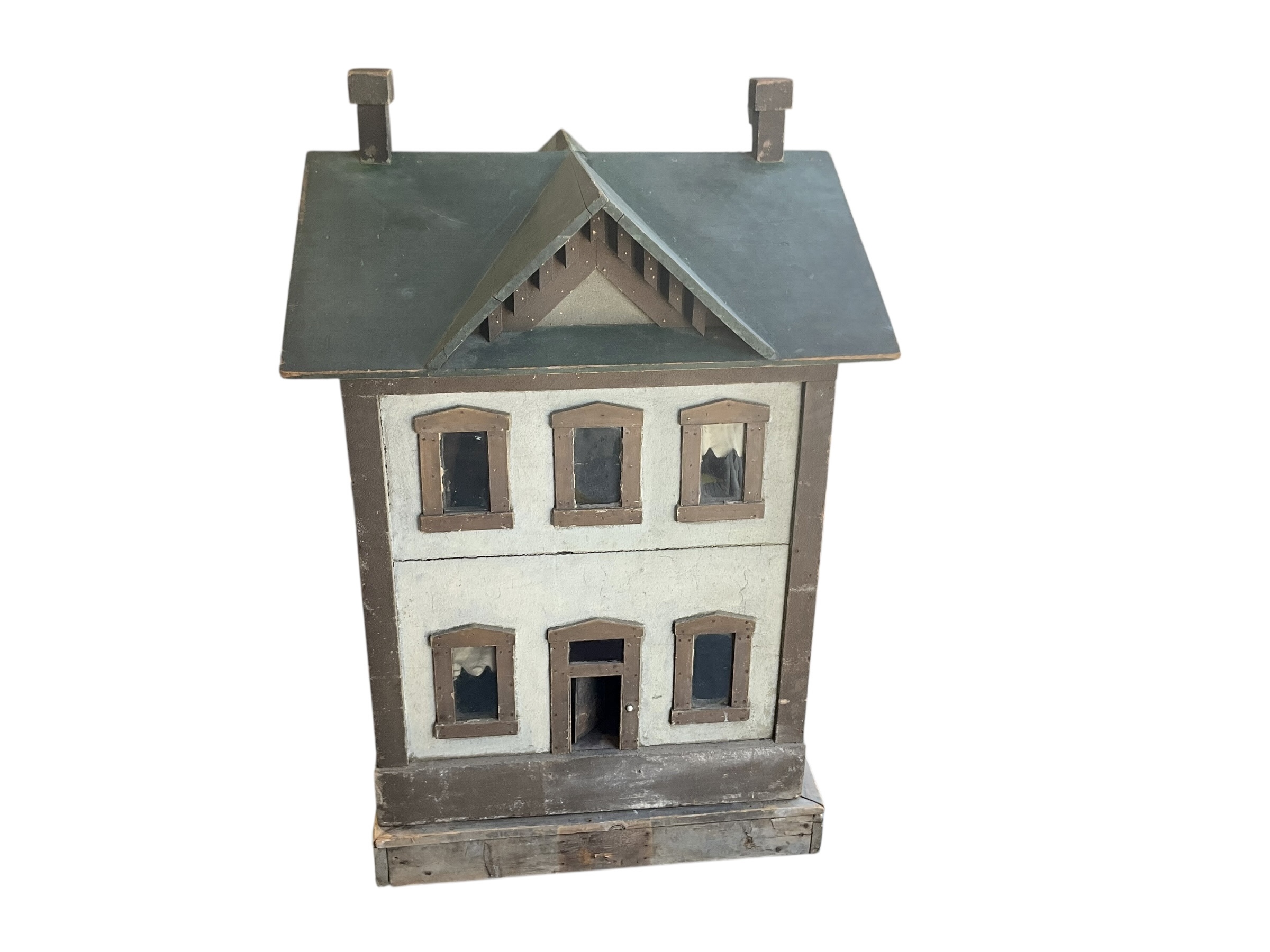 Exceedingly Rare Hand Made Primitive Doll House