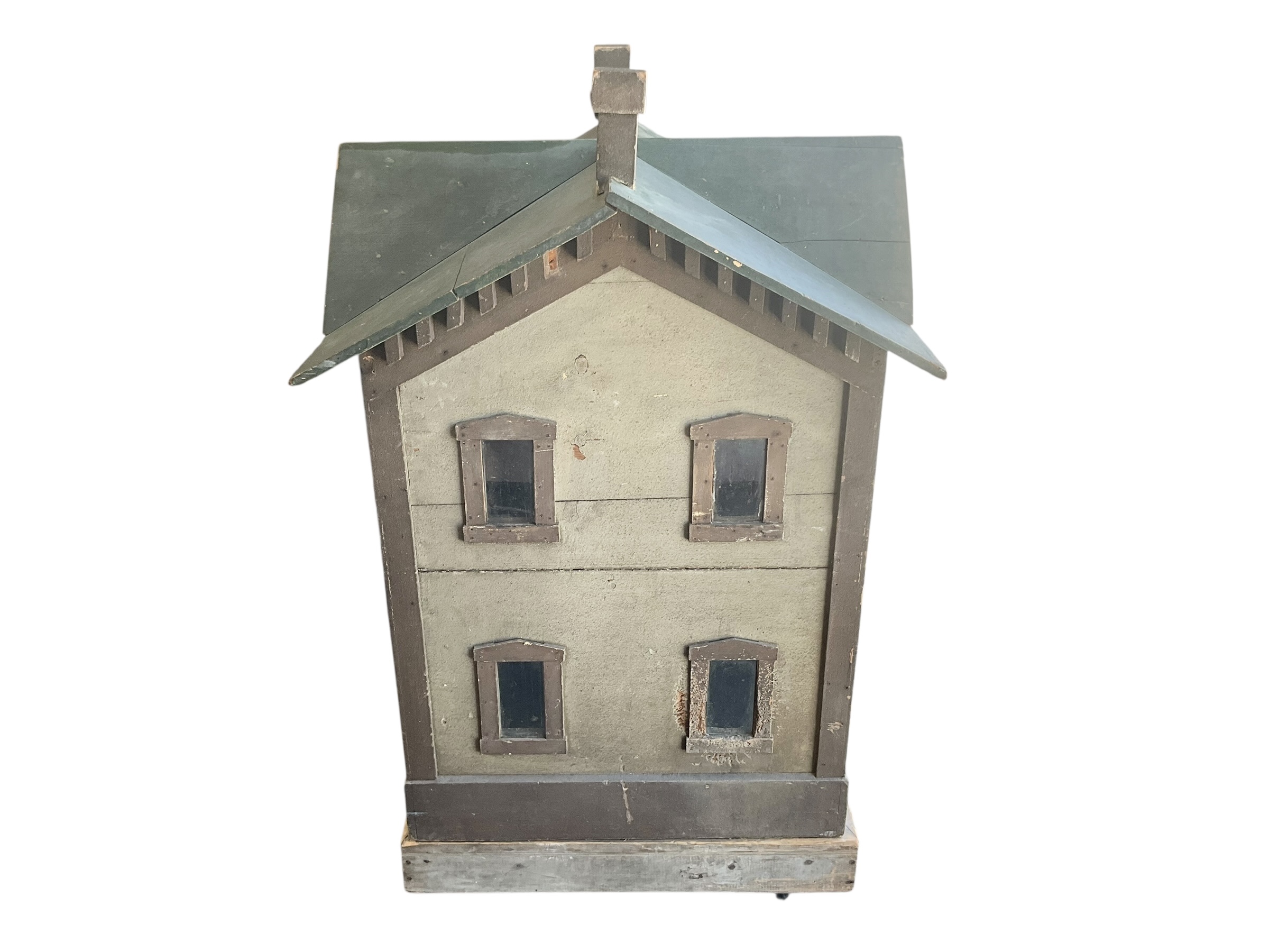 Exceedingly Rare Hand Made Primitive Doll House