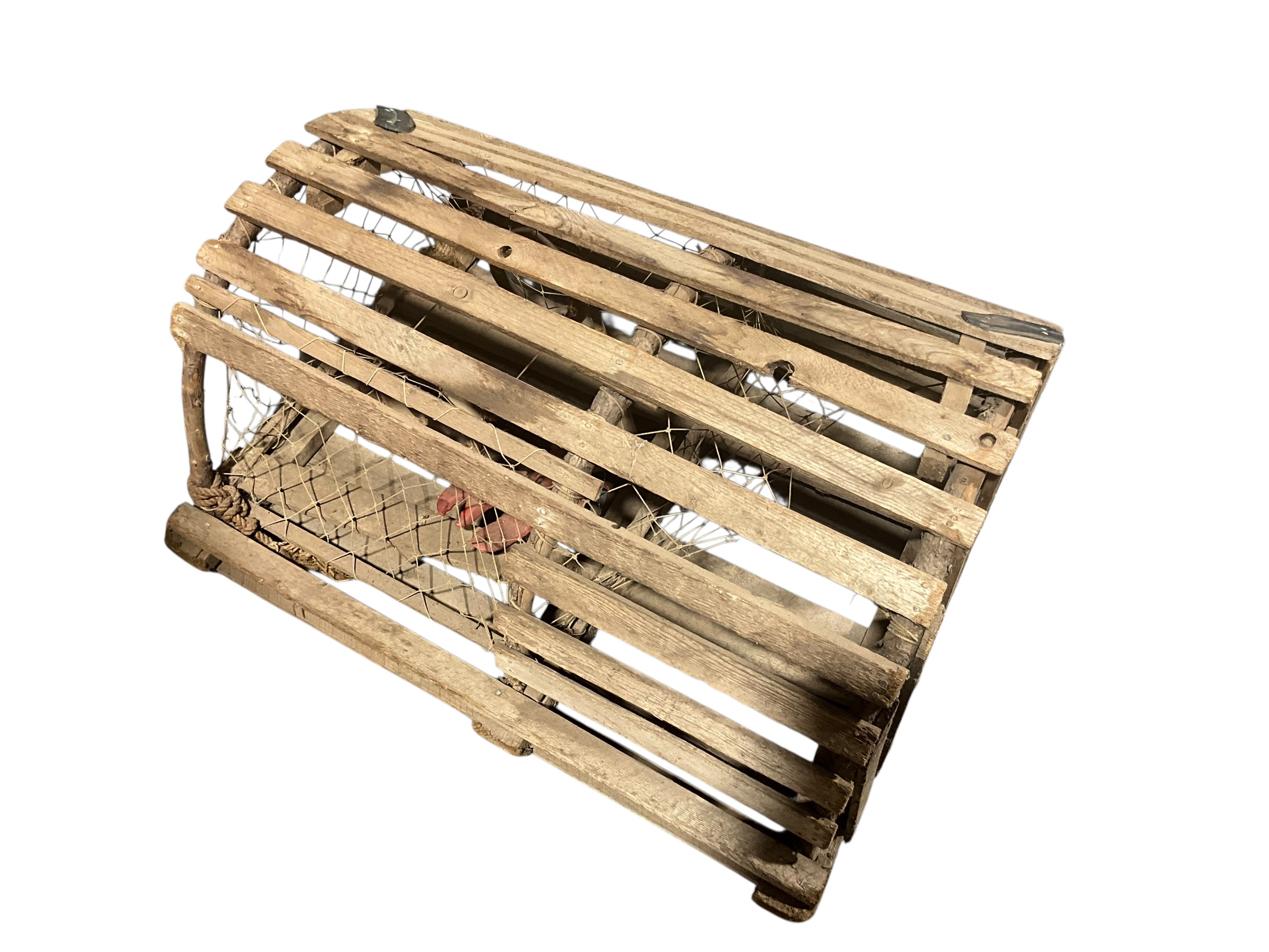 Antique Maine Wooden Lobster Trap