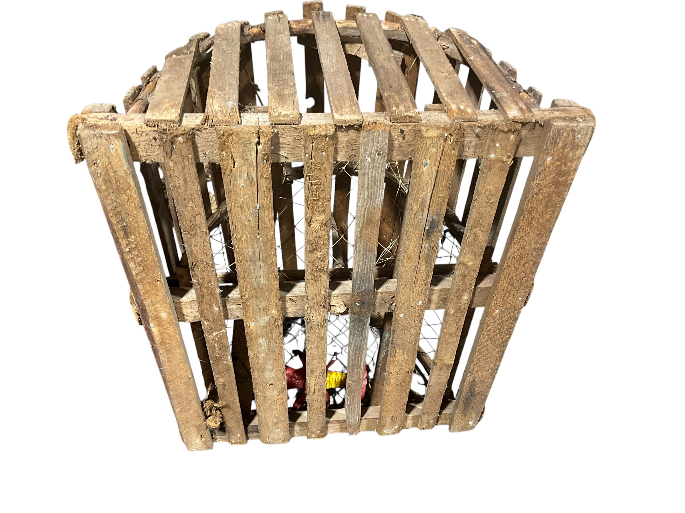 Antique Maine Wooden Lobster Trap