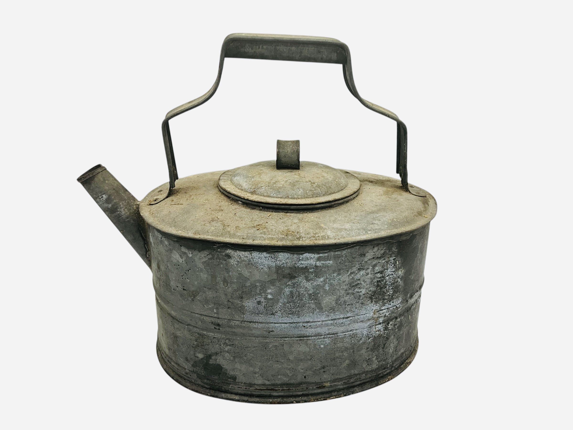St. Charles County & St. Louis Railway S.C.C. & STL RY Metal Can With Spout