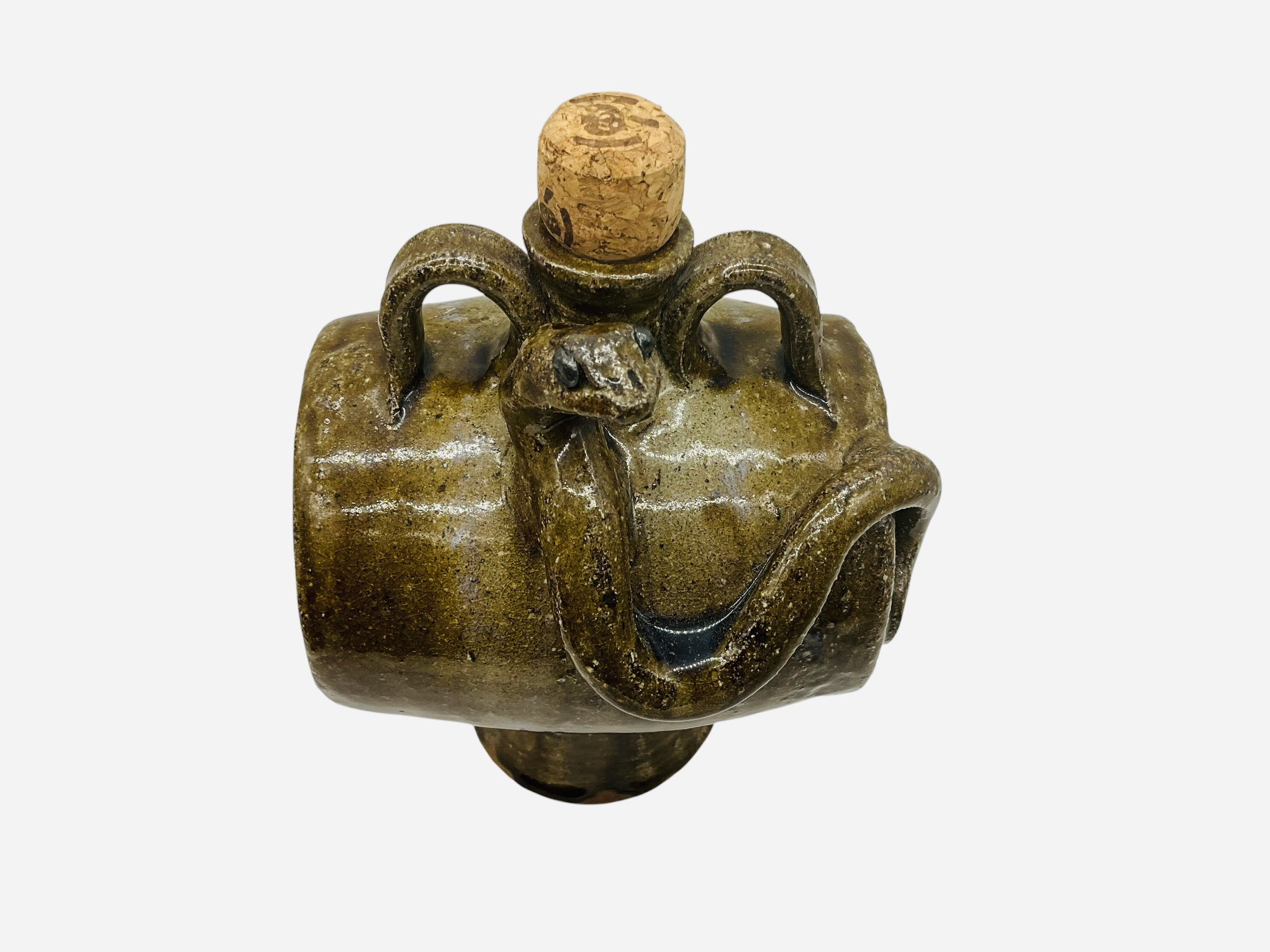 Michael Ball Snake Barrel Vase