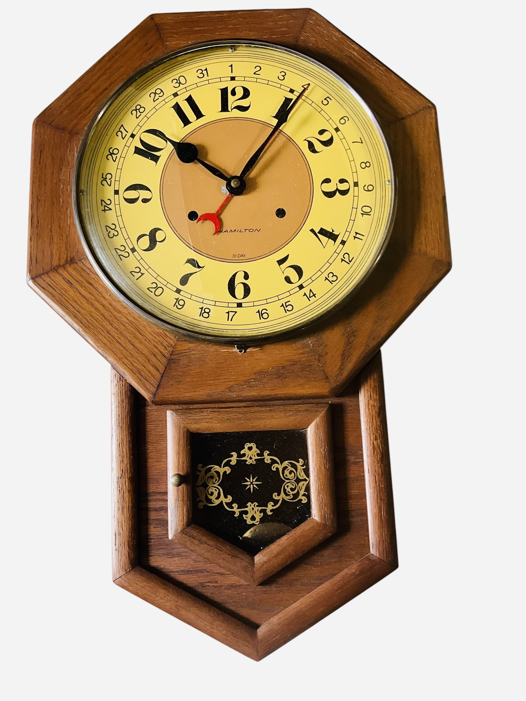 Antique Ingraham 'Adrian' Mantel Clock