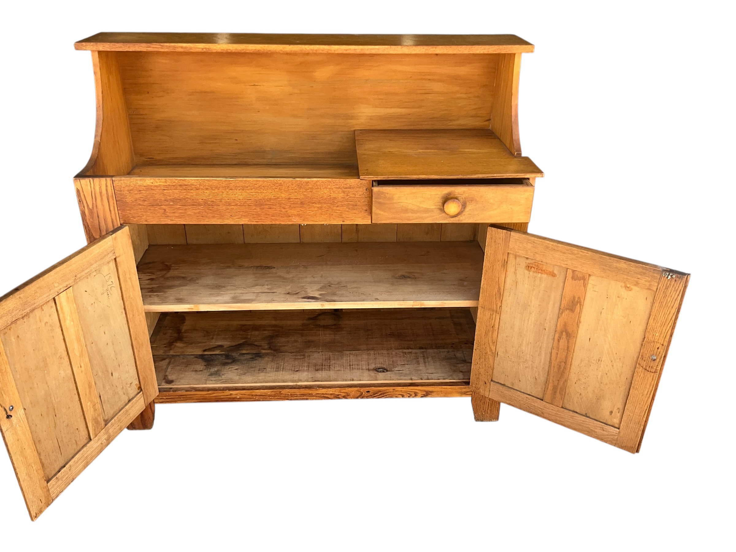 Awesome Mixed Wood Antique Primitive Dry Sink