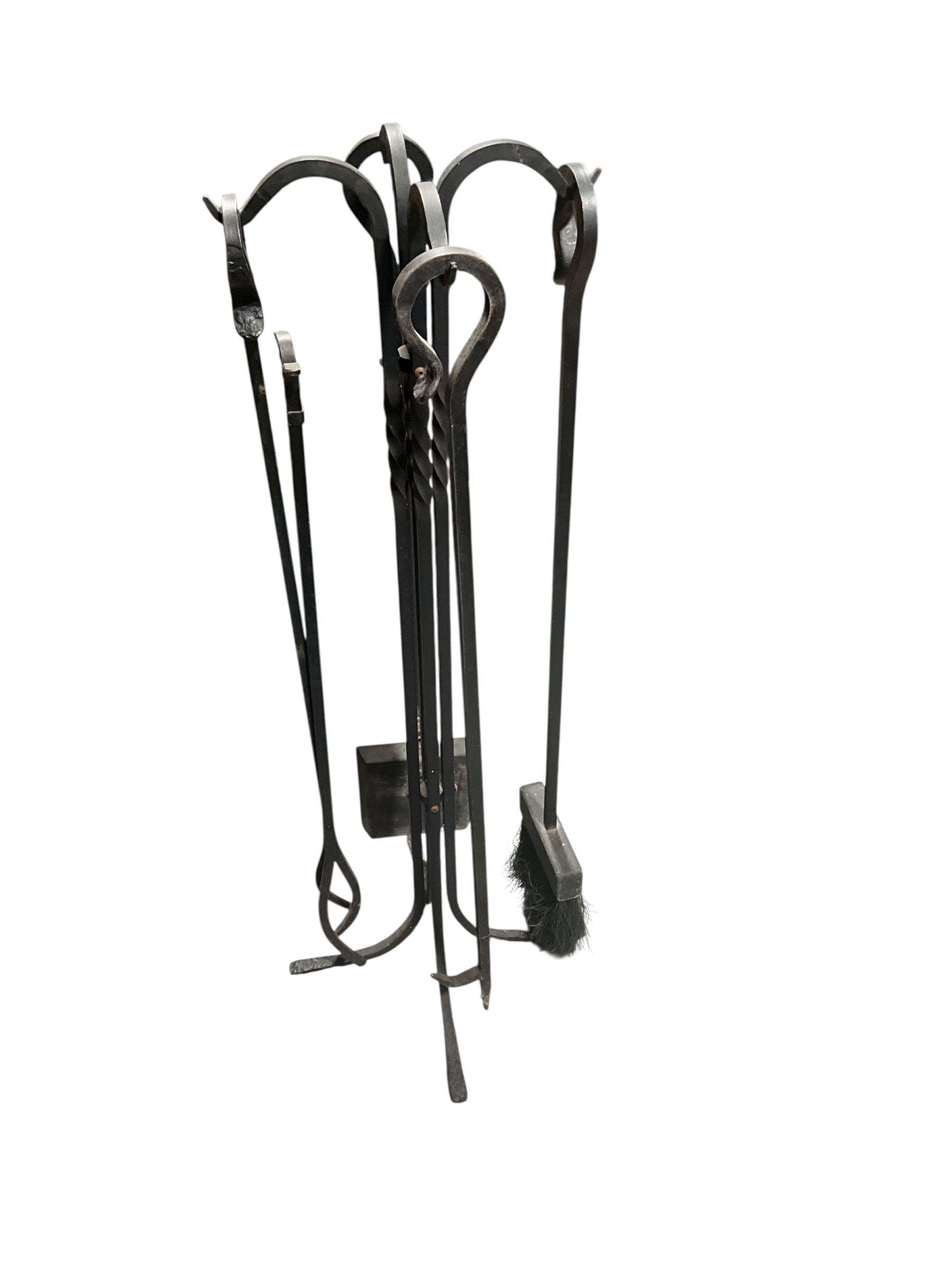 Wrought Iron Fireplace Set