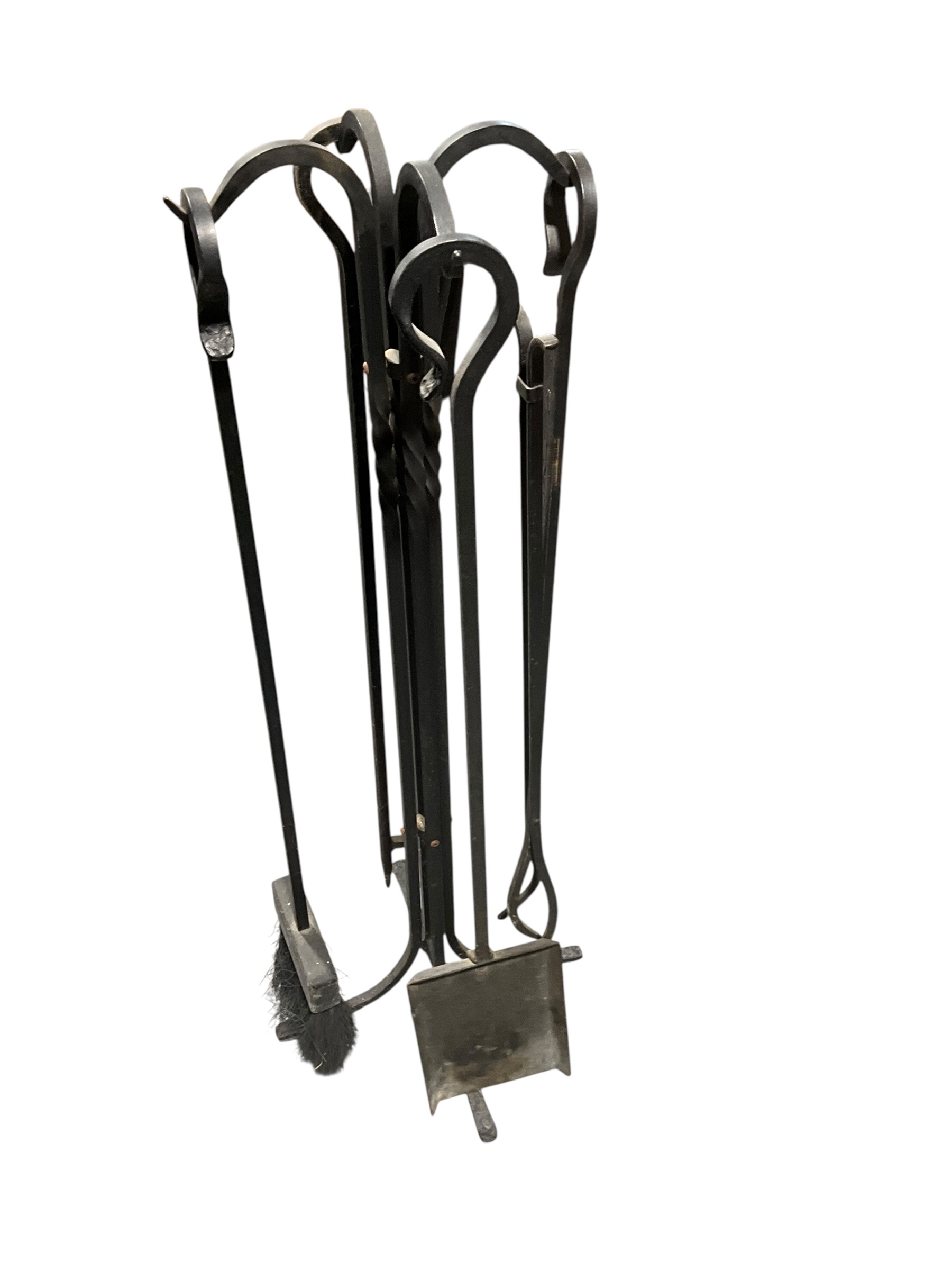 Wrought Iron Fireplace Set