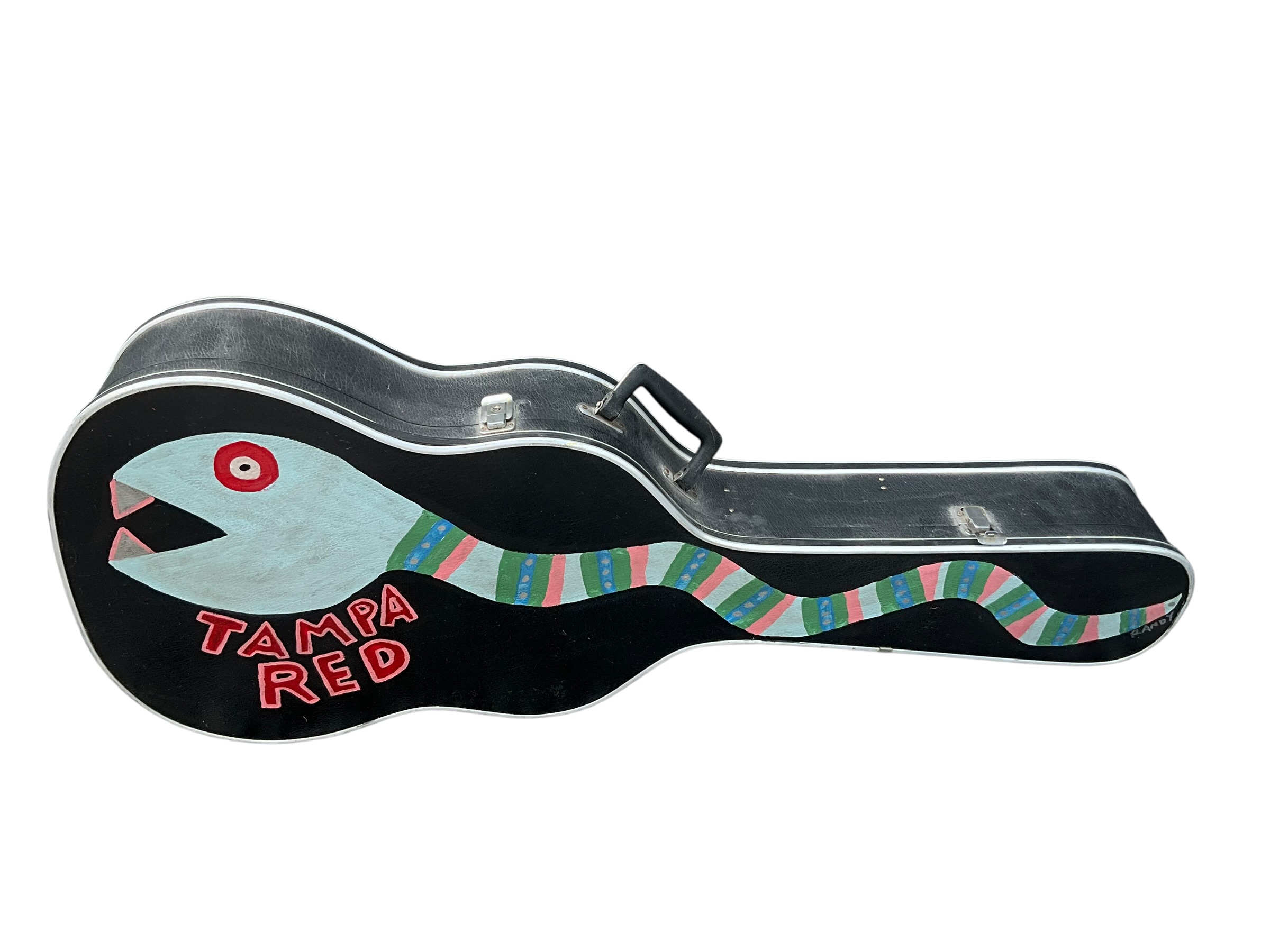 Randy Tobias Guitar Case, Guitar & Amp