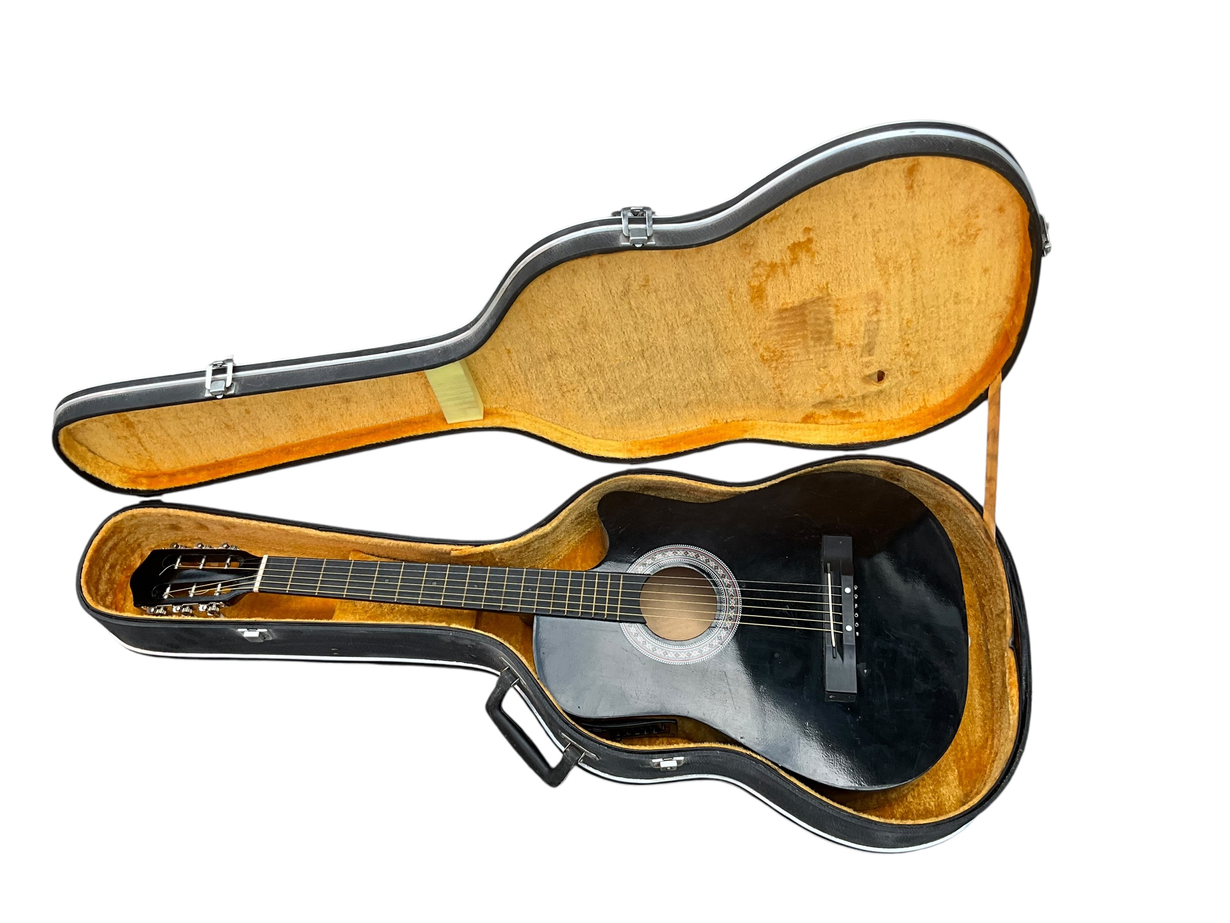 Randy Tobias Guitar Case, Guitar & Amp