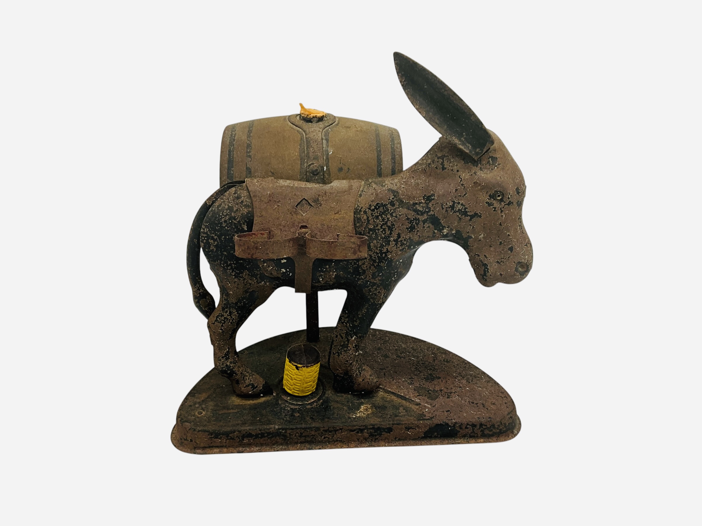 Vintage Metal Donkey Drink Dispenser