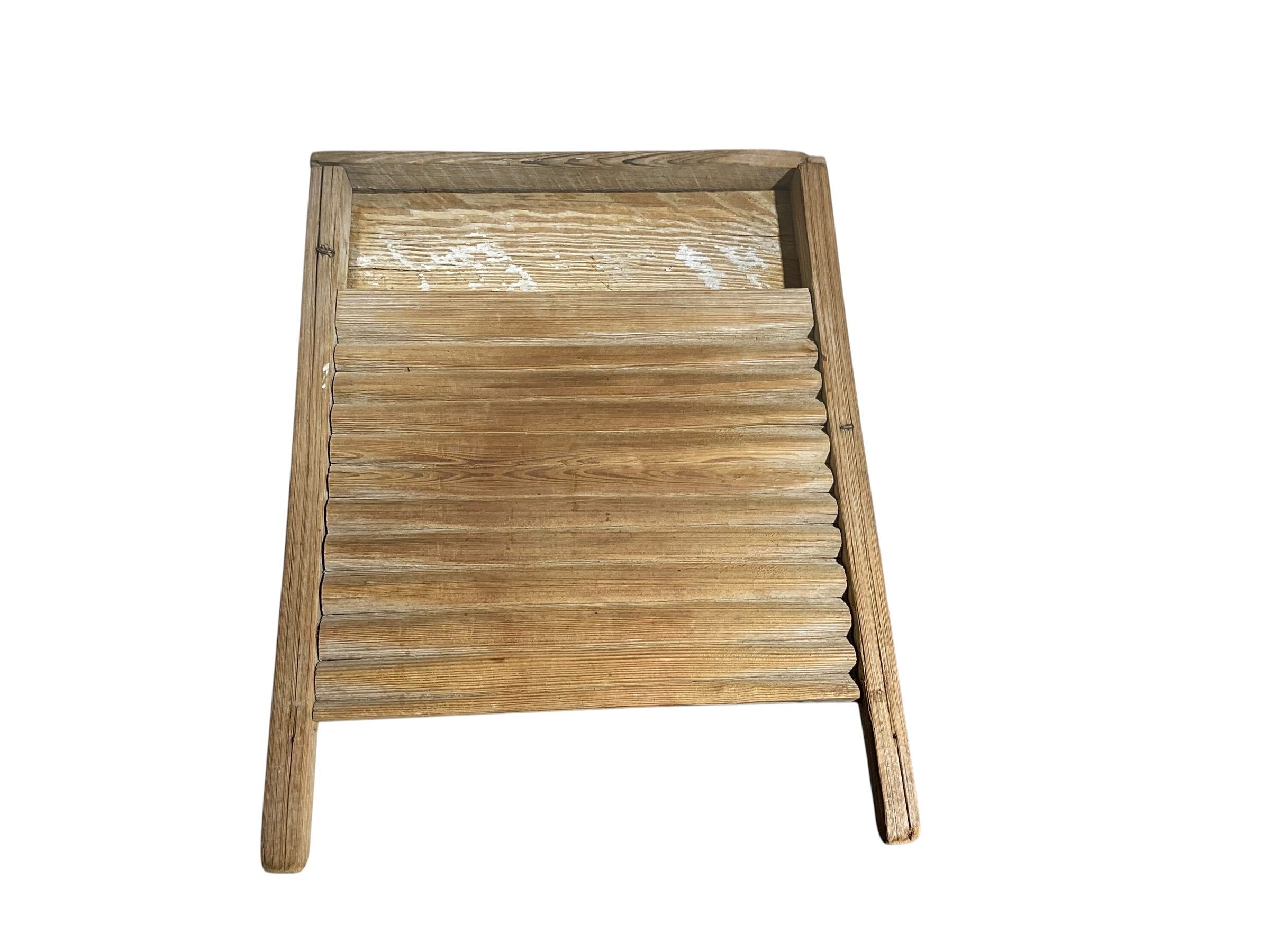 Antique Primitive Wooden Washboard