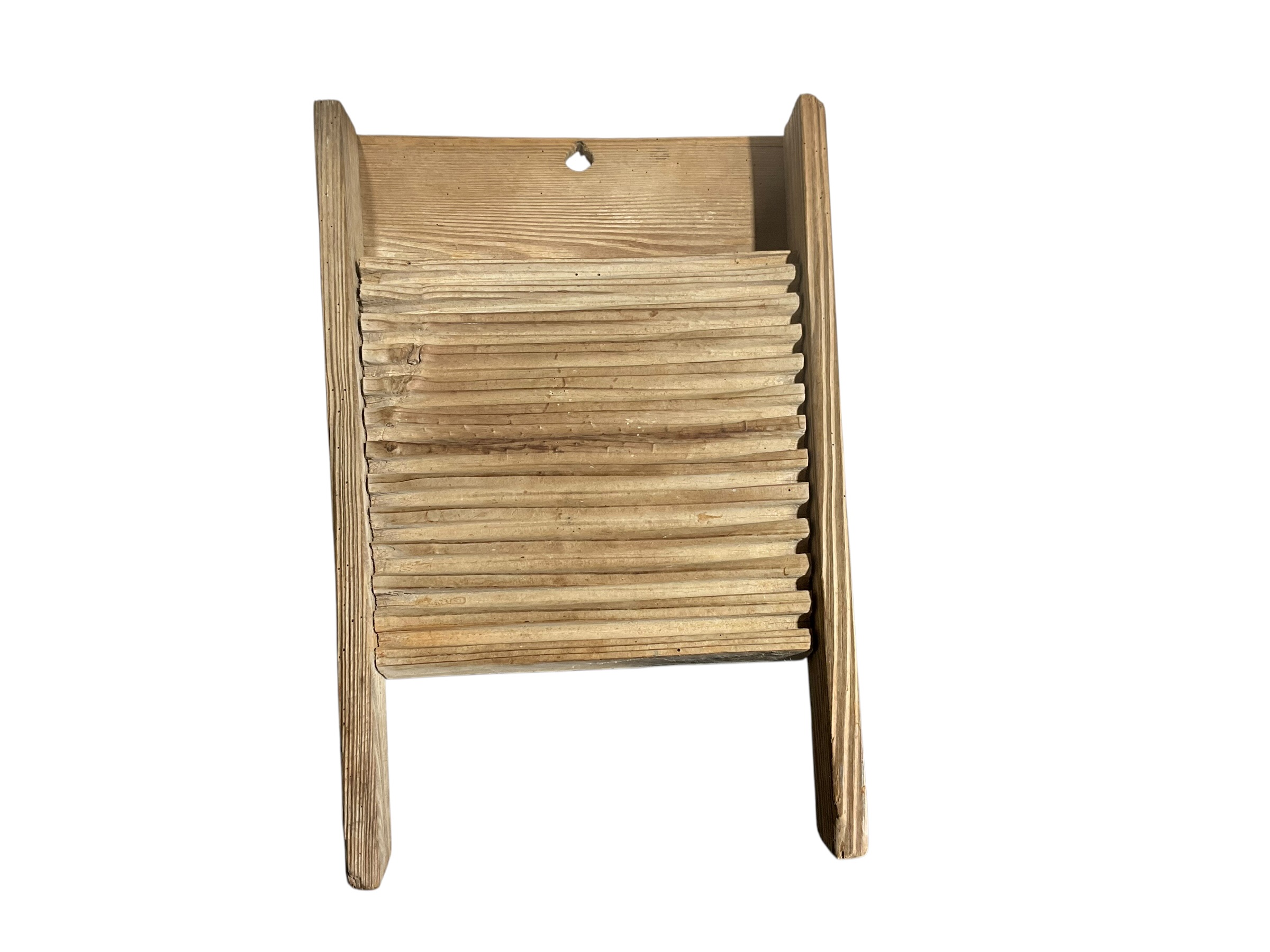Antique Primitive Wooden Washboard