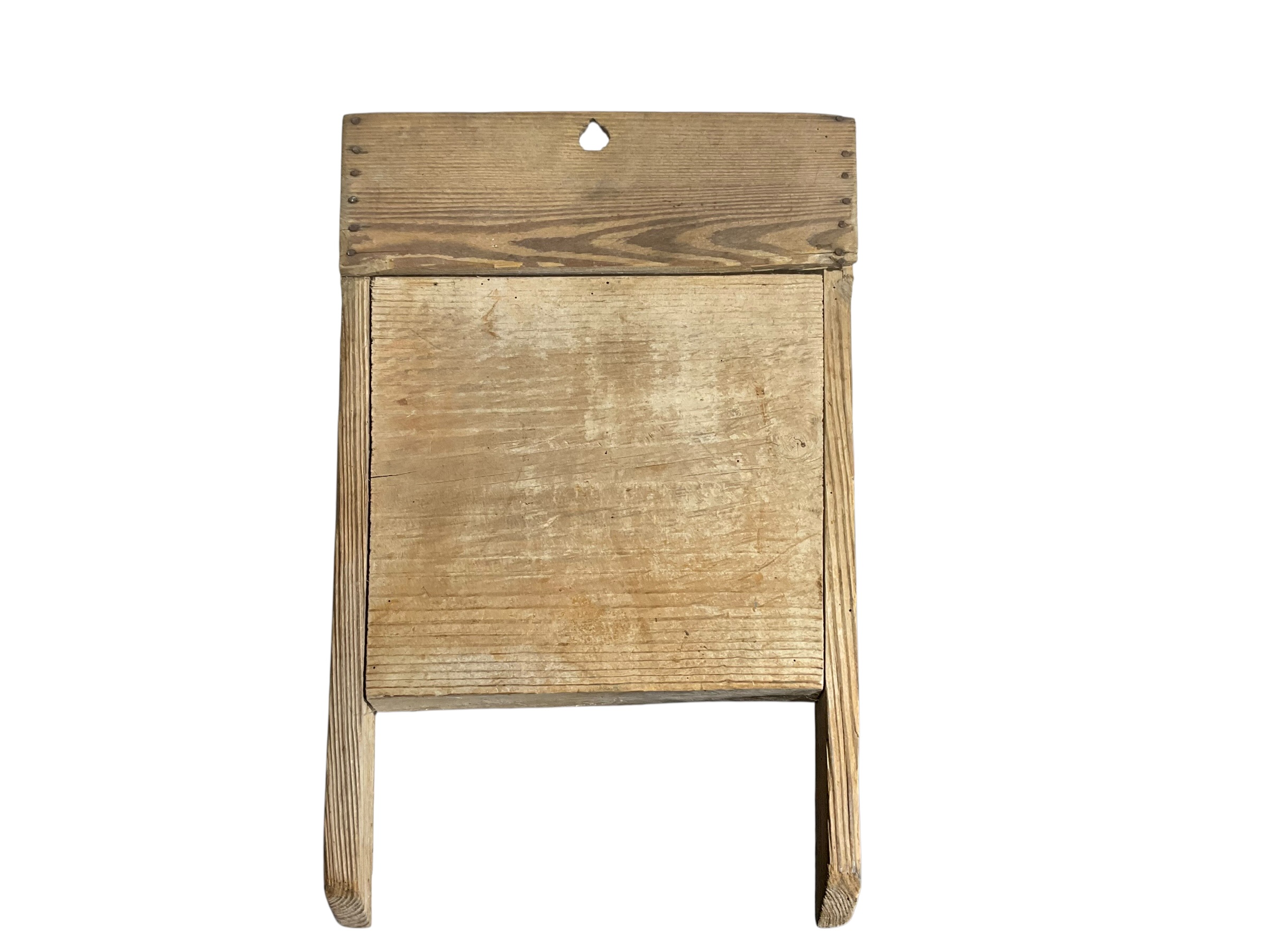 Antique Primitive Wooden Washboard