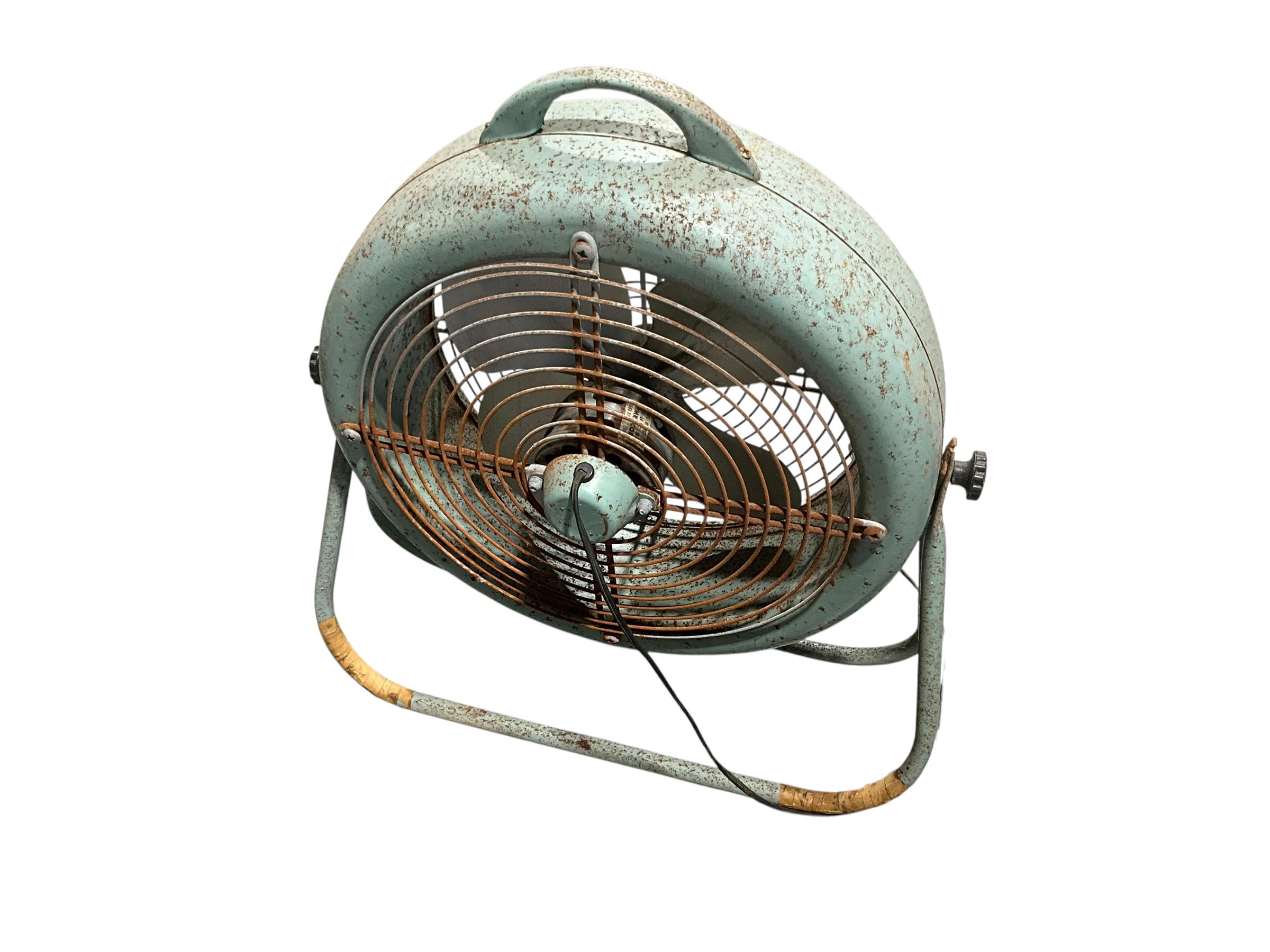 Vintage Turquoise Lasko Fan