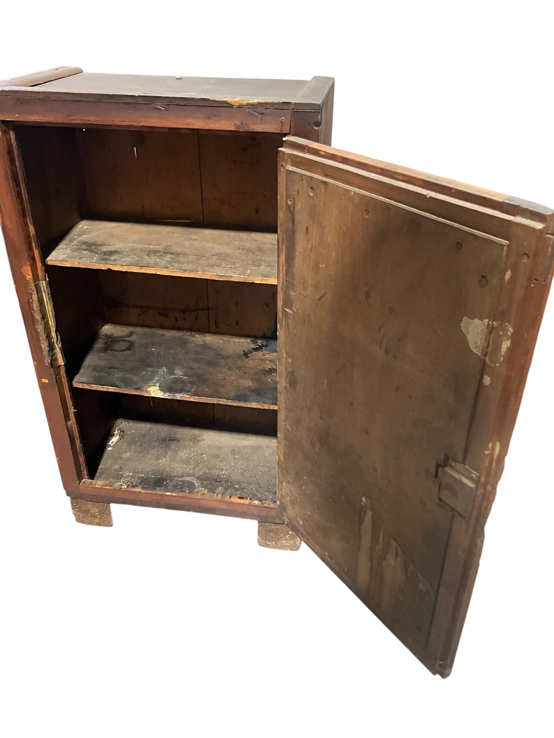 Early Small Primitive Cabinet