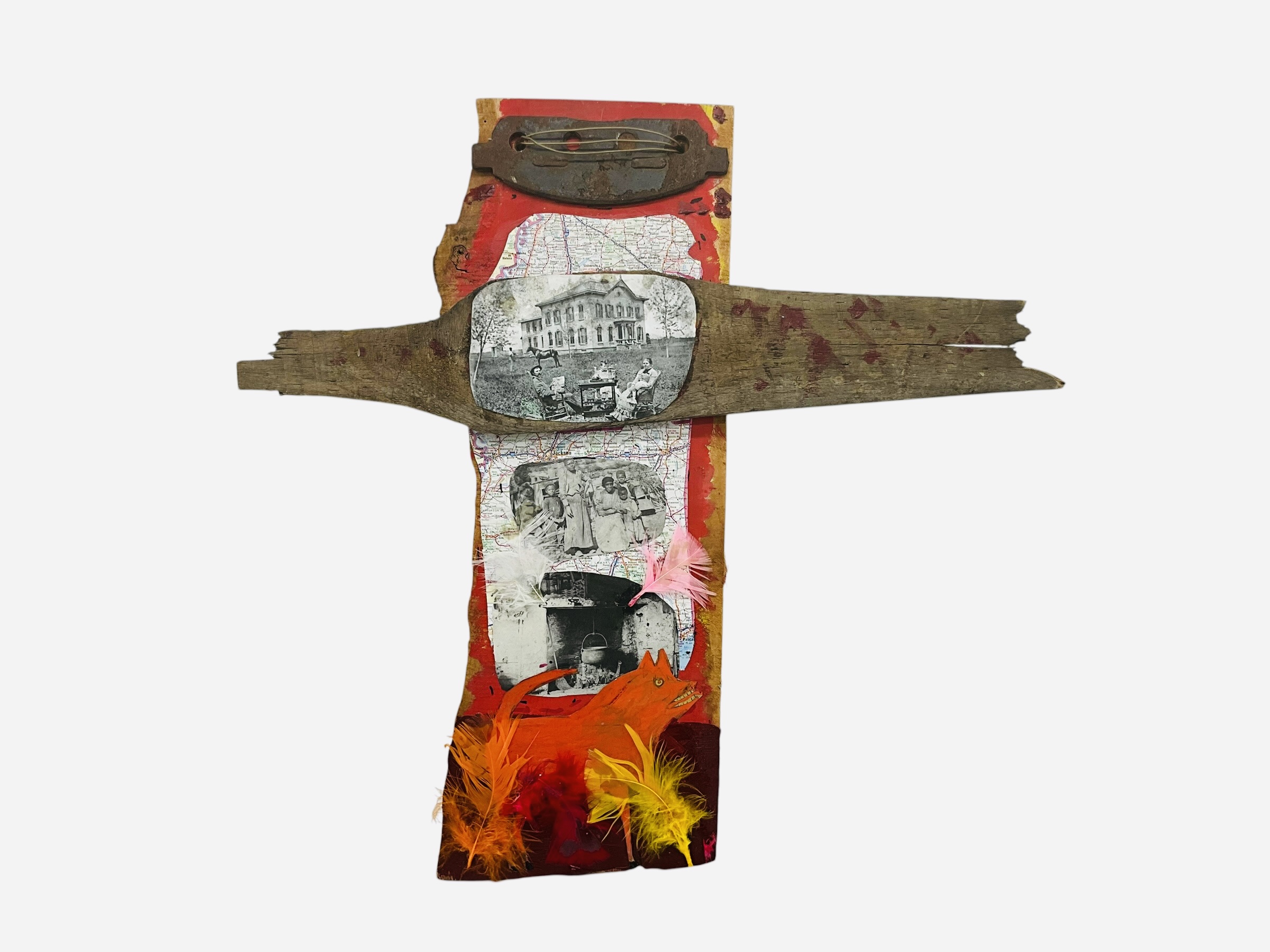 John Justice Mixed Media Folk Art