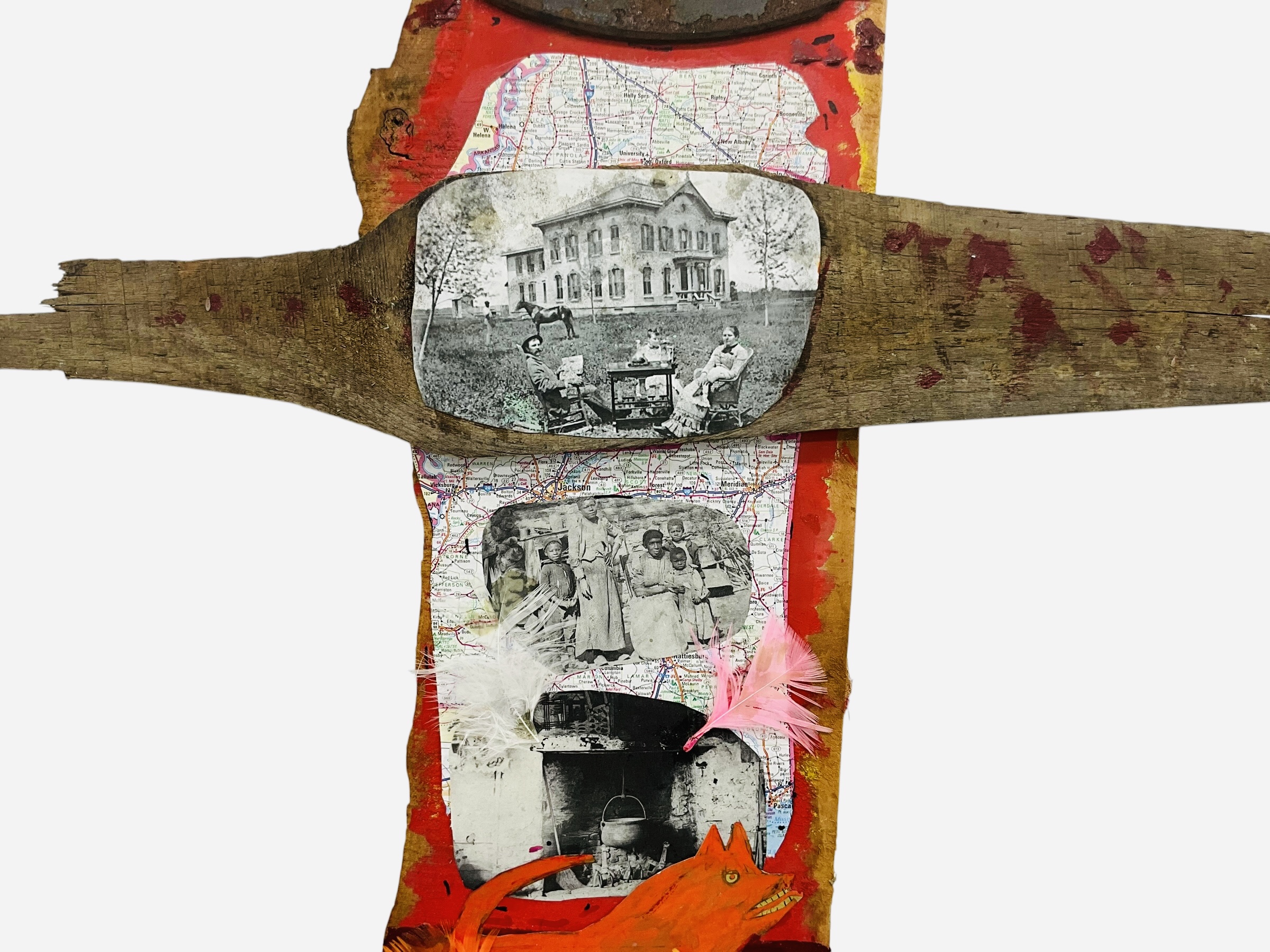 John Justice Mixed Media Folk Art