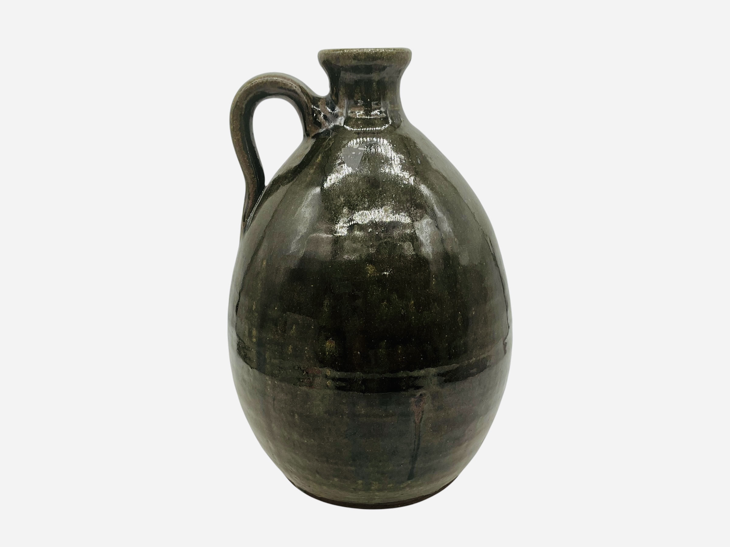 Michael & Melvin Crocker Cross Eyed Face Jug