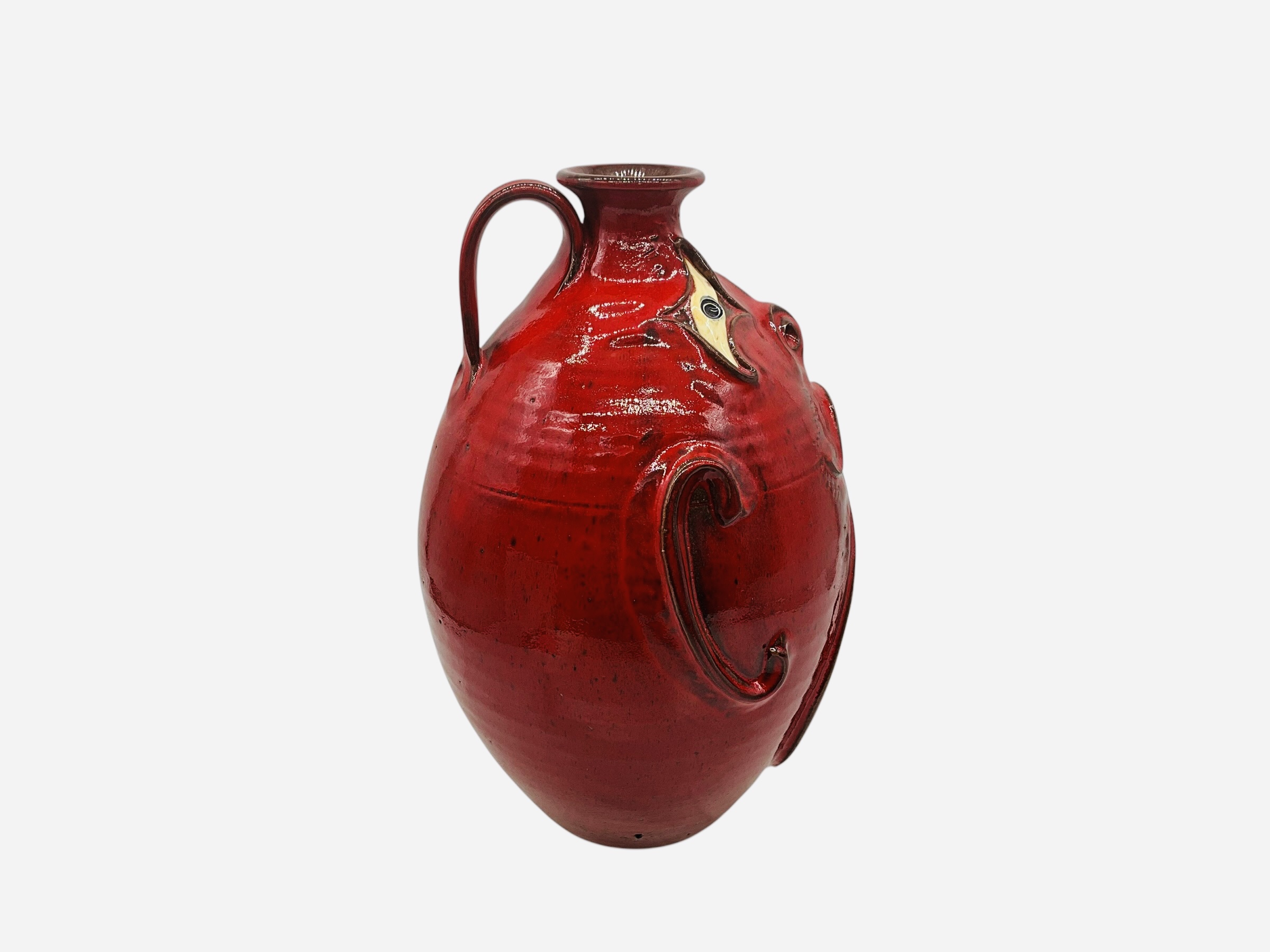 Roger Corn Red Face Jug