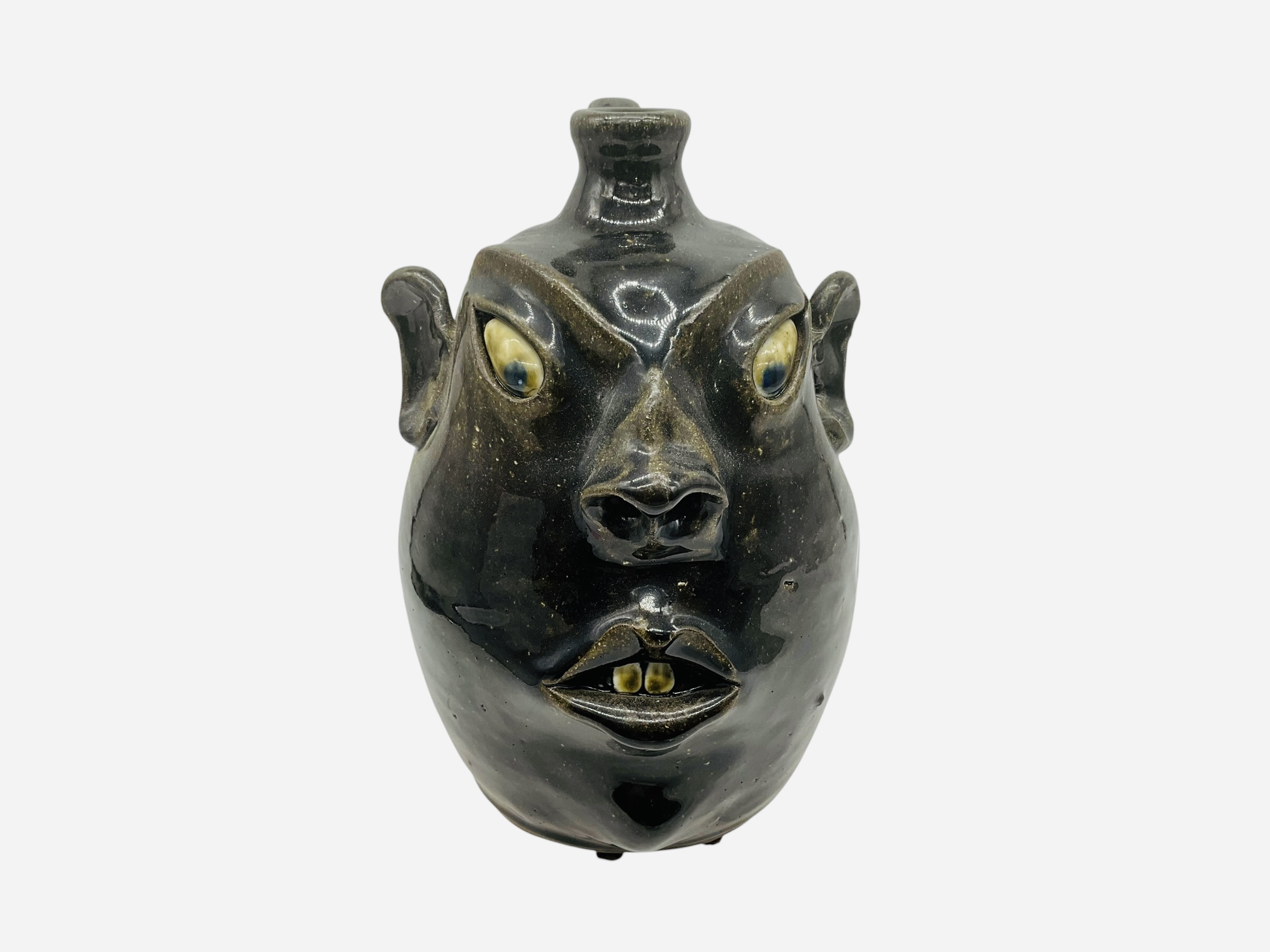 David Meaders Face Jug