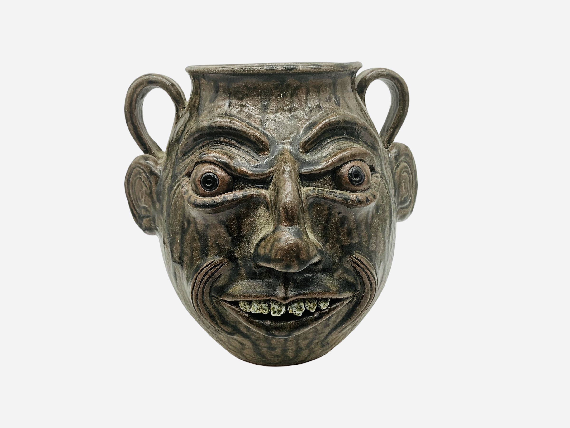 Daniel Boone Rock Tooth Face Jar