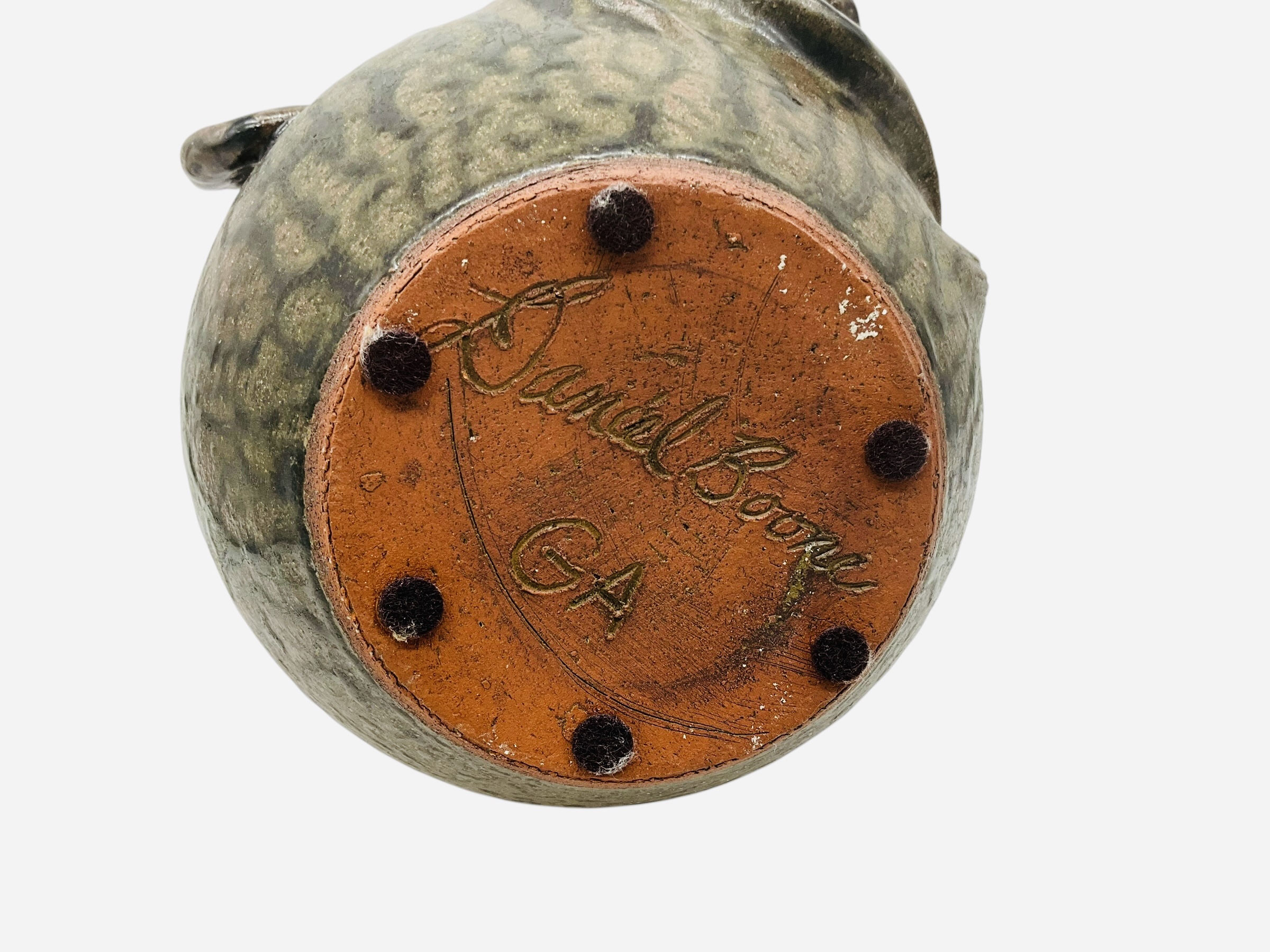 Daniel Boone Rock Tooth Face Jar