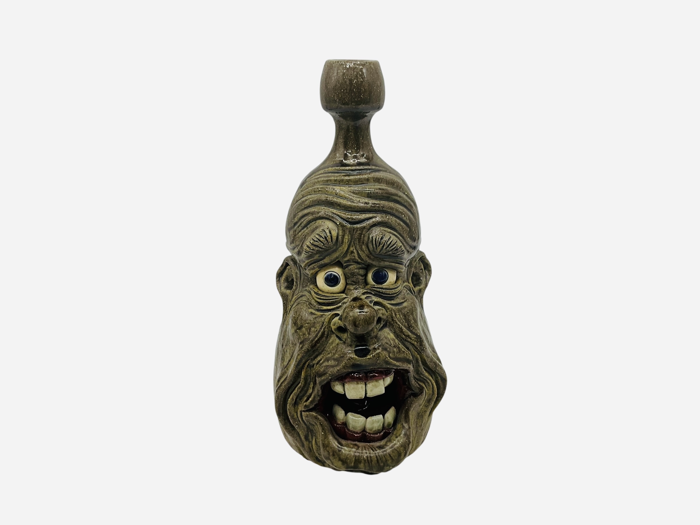 Excellent Kevin 'Turkey' Merck Face Jug