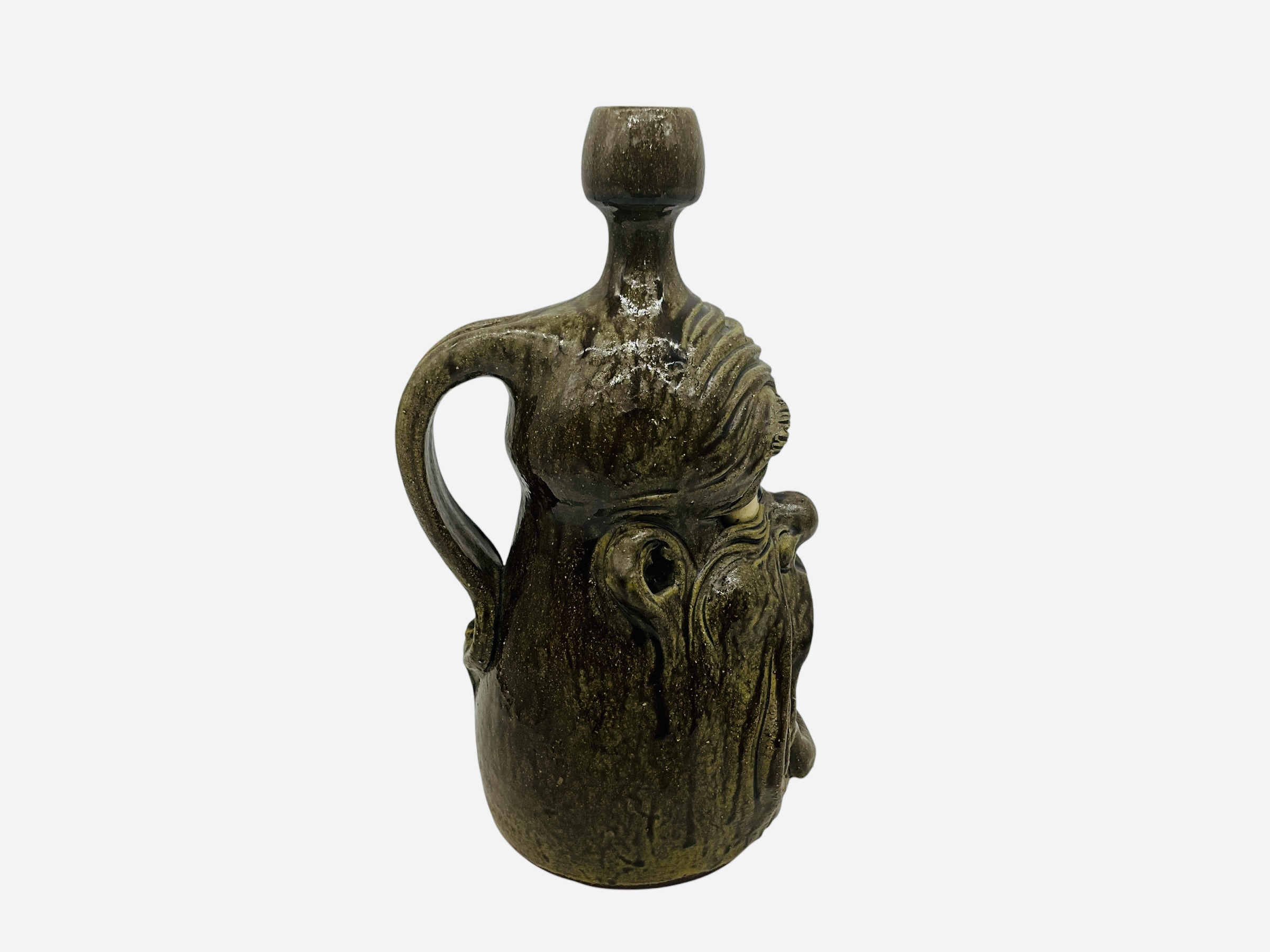 Excellent Kevin 'Turkey' Merck Face Jug
