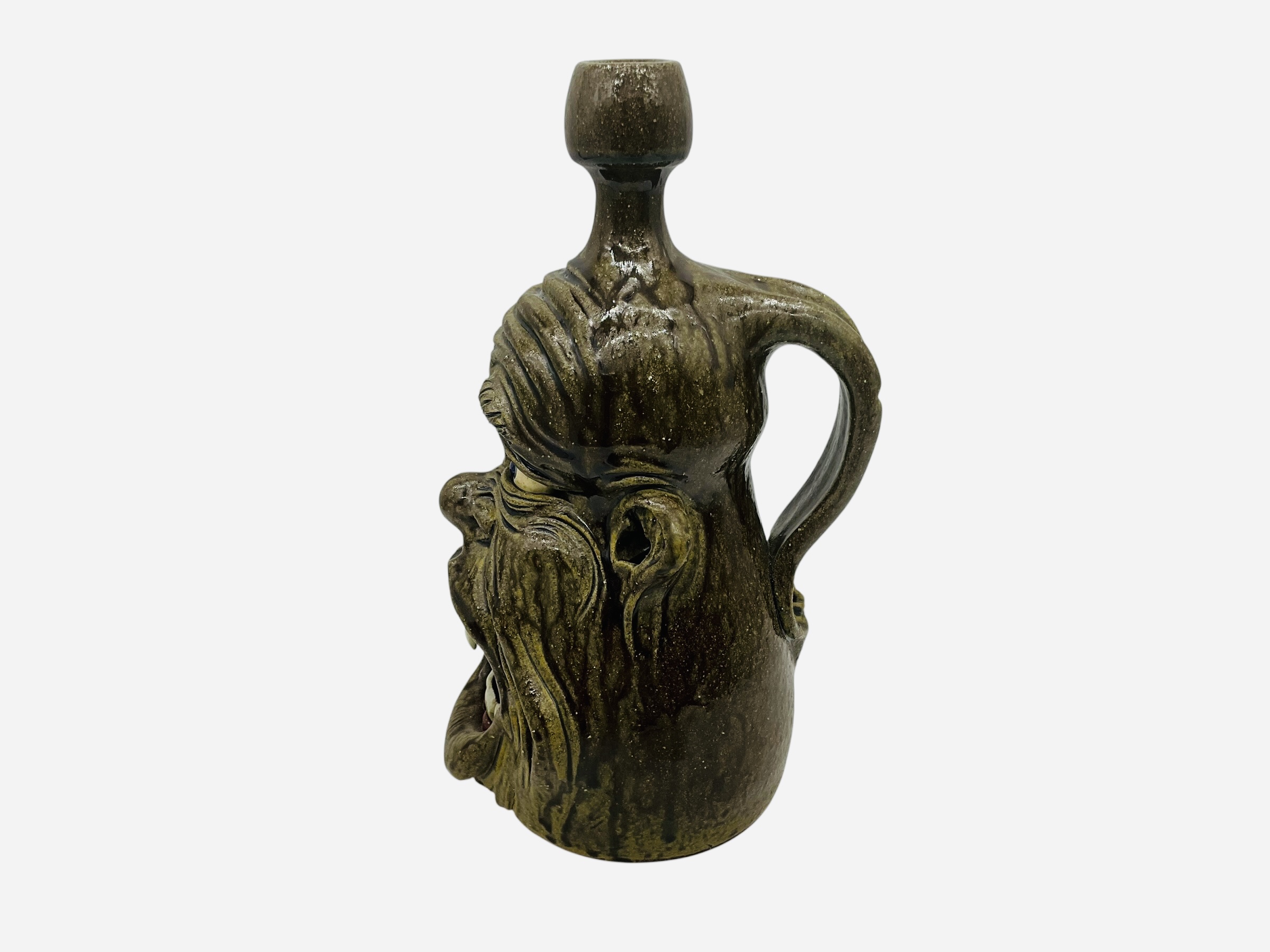 Excellent Kevin 'Turkey' Merck Face Jug
