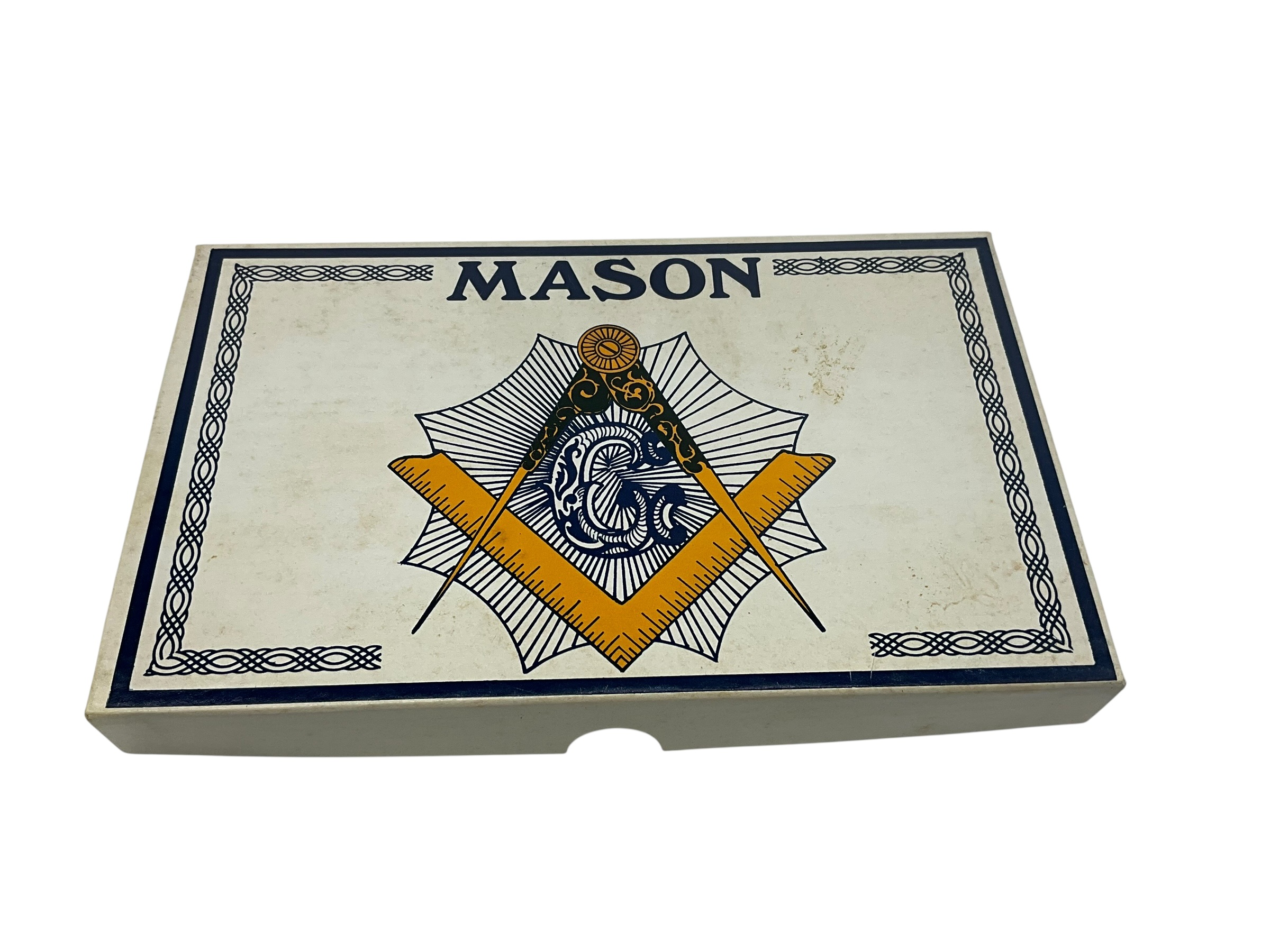 Cherokee Mason Knife & Belt Buckle Box Set