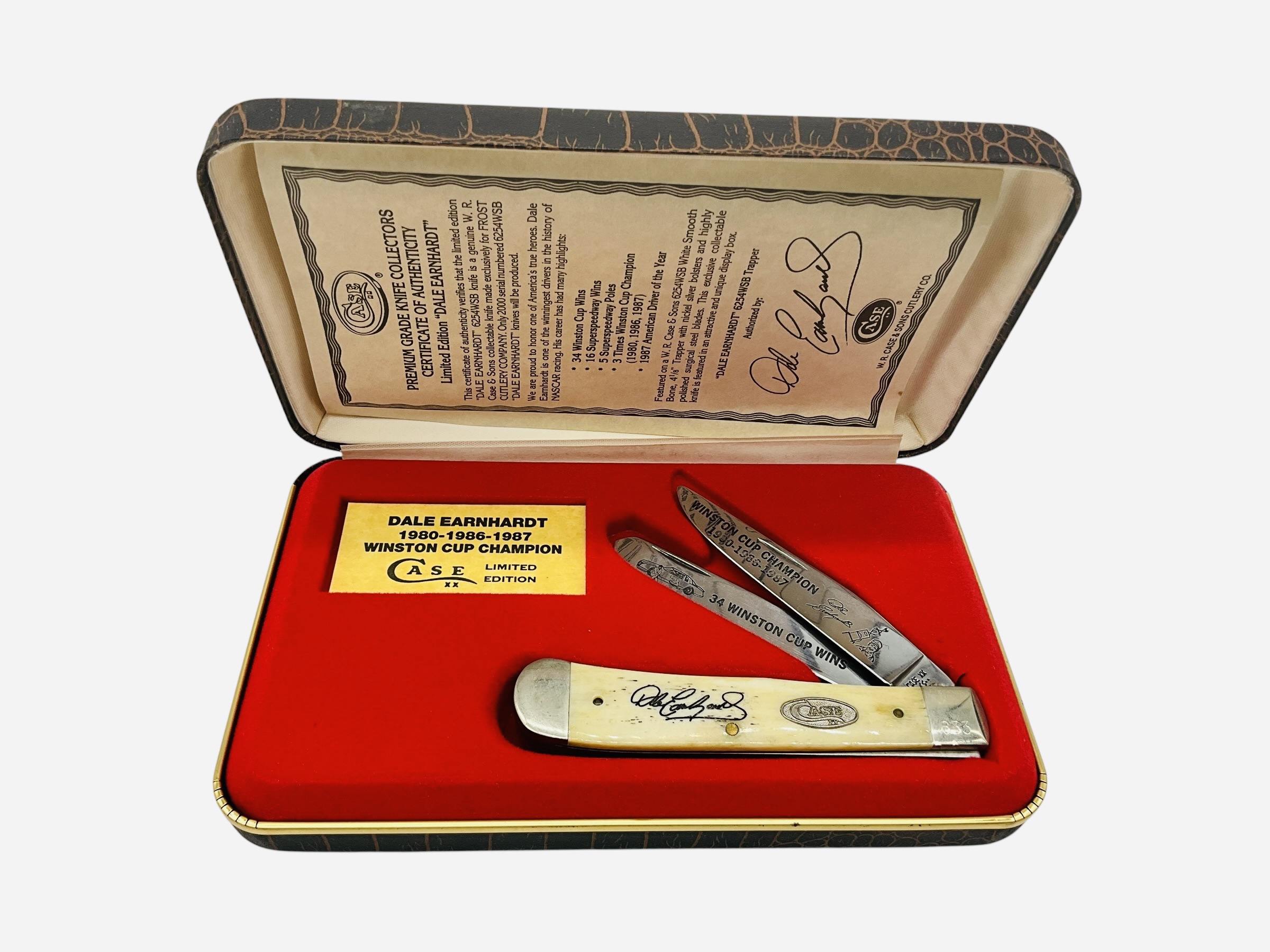 Case Knife Dale Earnhardt Box Set