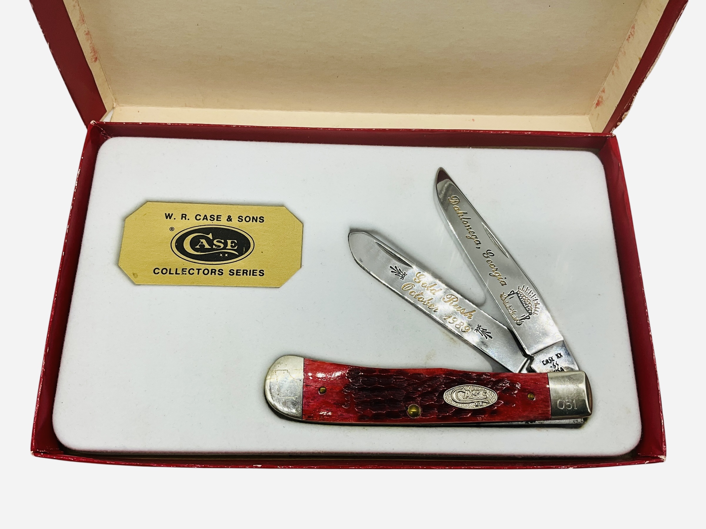 Case Dahlonega Gold Rush Knife Box Set