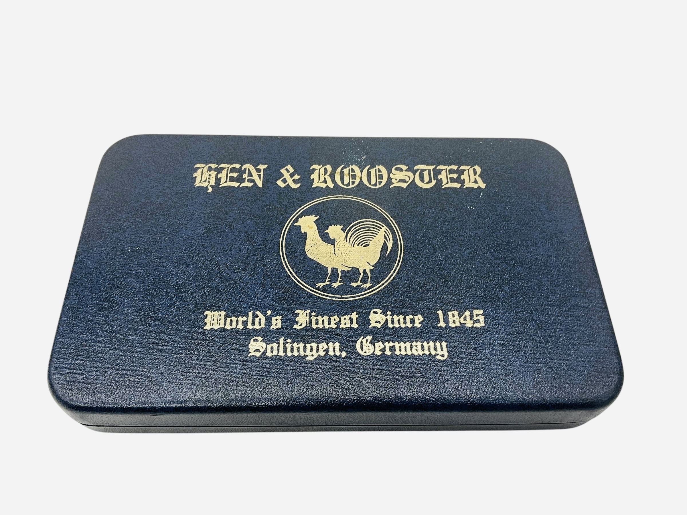 Hen & Rooster Vince Dooley UGA Knife Box Set