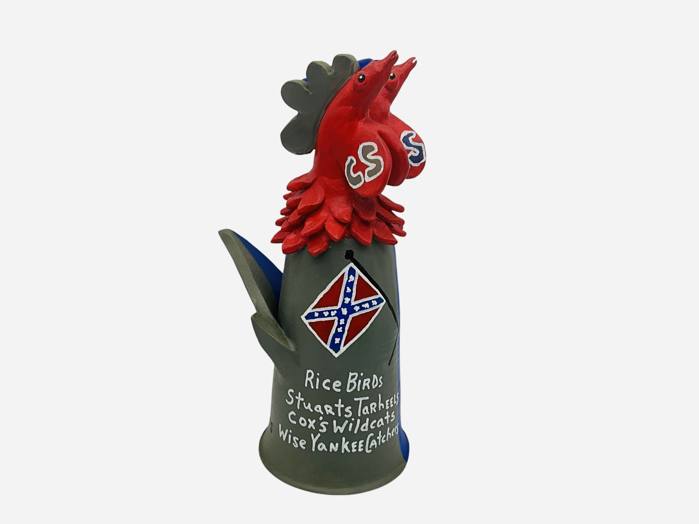 Randy Tobias Civil War Double Headed Rooster