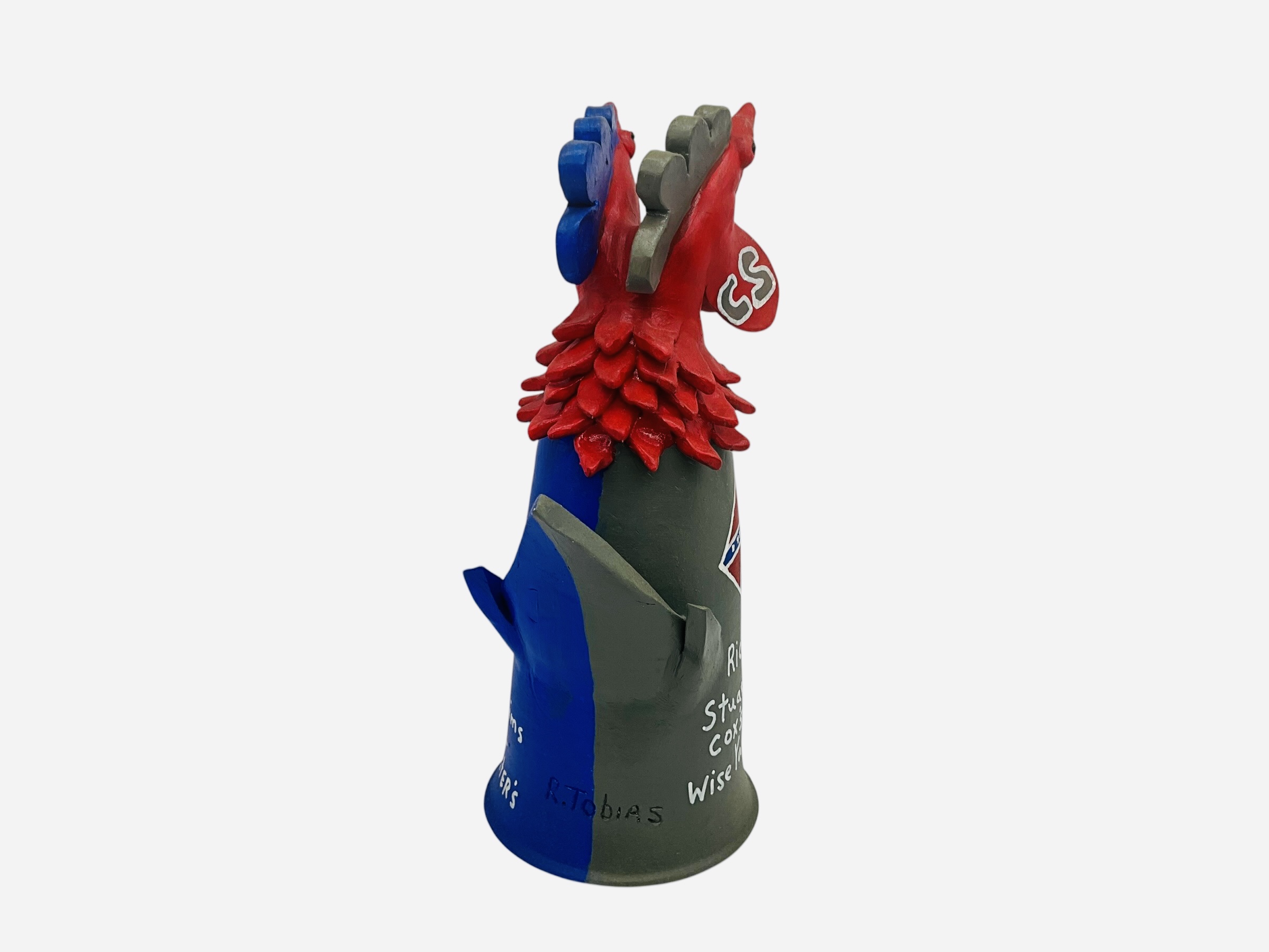 Randy Tobias Civil War Double Headed Rooster